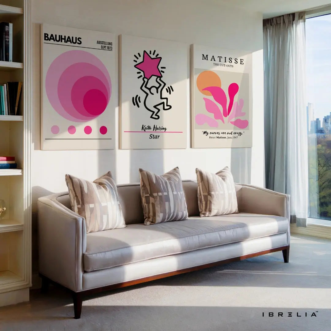 3-Panel-Wall-Art-Pakistan-Triptych-Frames-IBRELIA IBRELIA