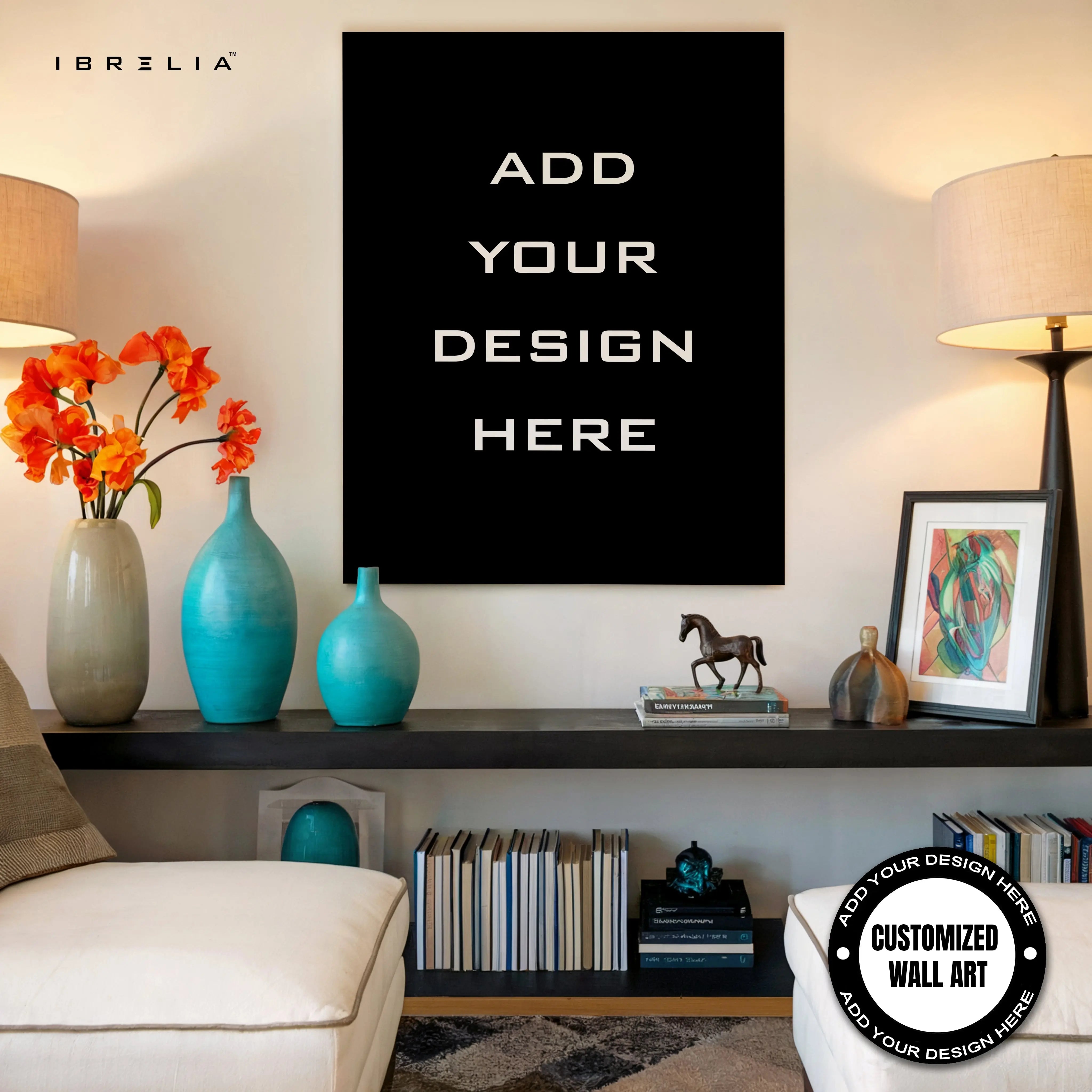 Custom Wall Art – Add Your Own Design | Personalized 4K Ultra Wrap Frame Wall Art in Pakistan | IBRELIA™ IBRELIA
