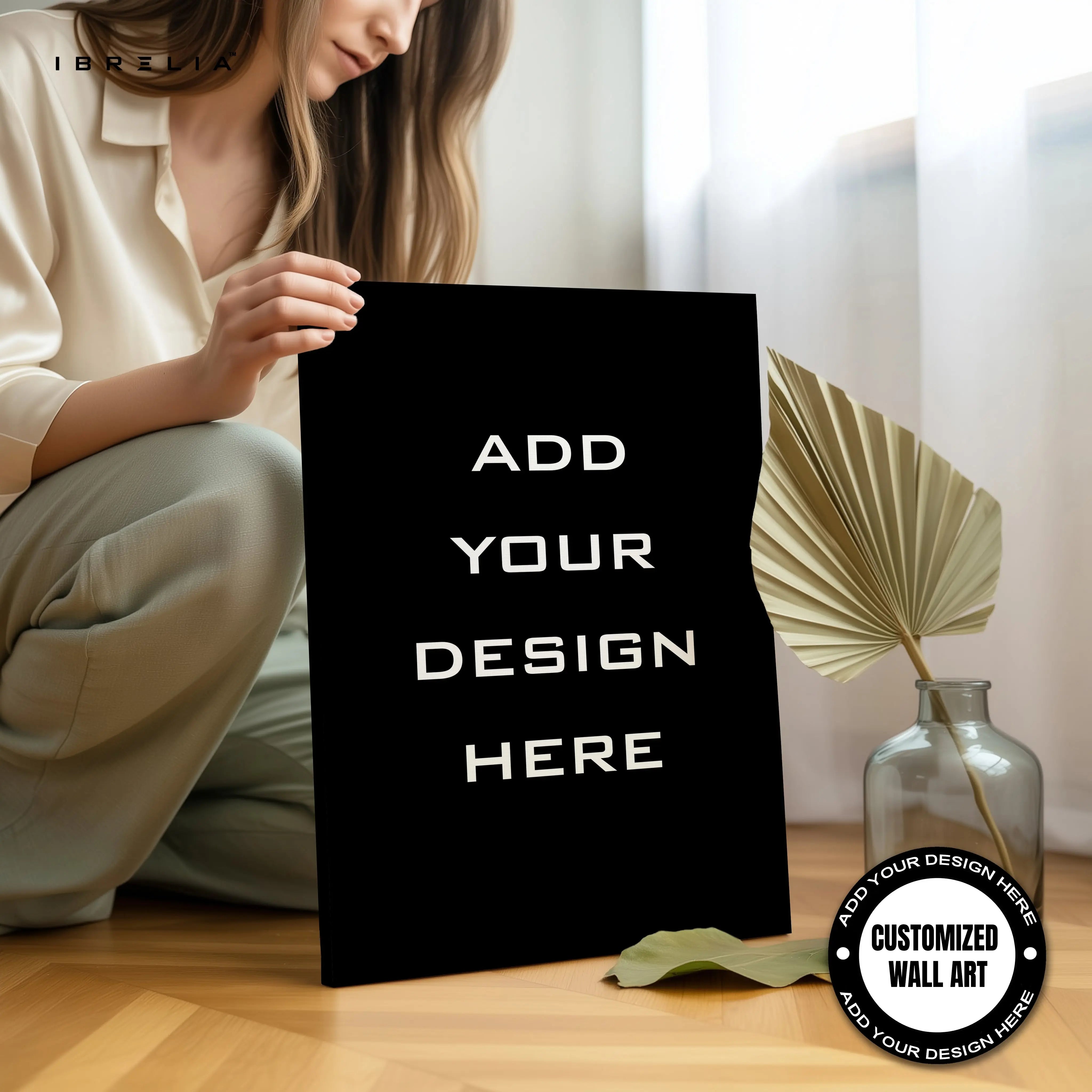 Custom Wall Art – Add Your Own Design | Personalized 4K Ultra Wrap Frame Wall Art in Pakistan | IBRELIA™ IBRELIA