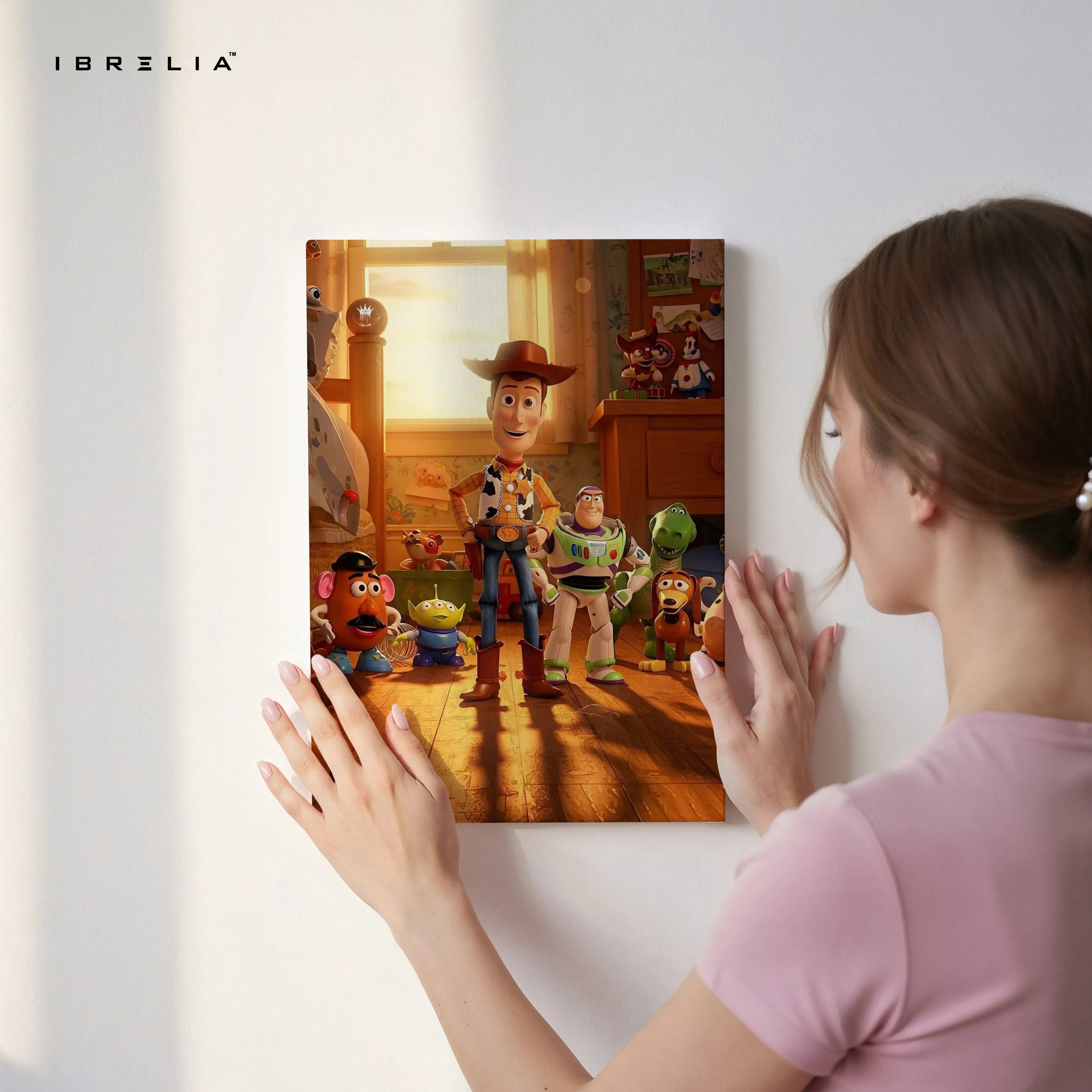 Toy Room Legends – Animated Friendship Pop Culture Art | 4K Ultra Wrap Frame Wall Art in Pakistan | IBRELIA™ IBRELIA