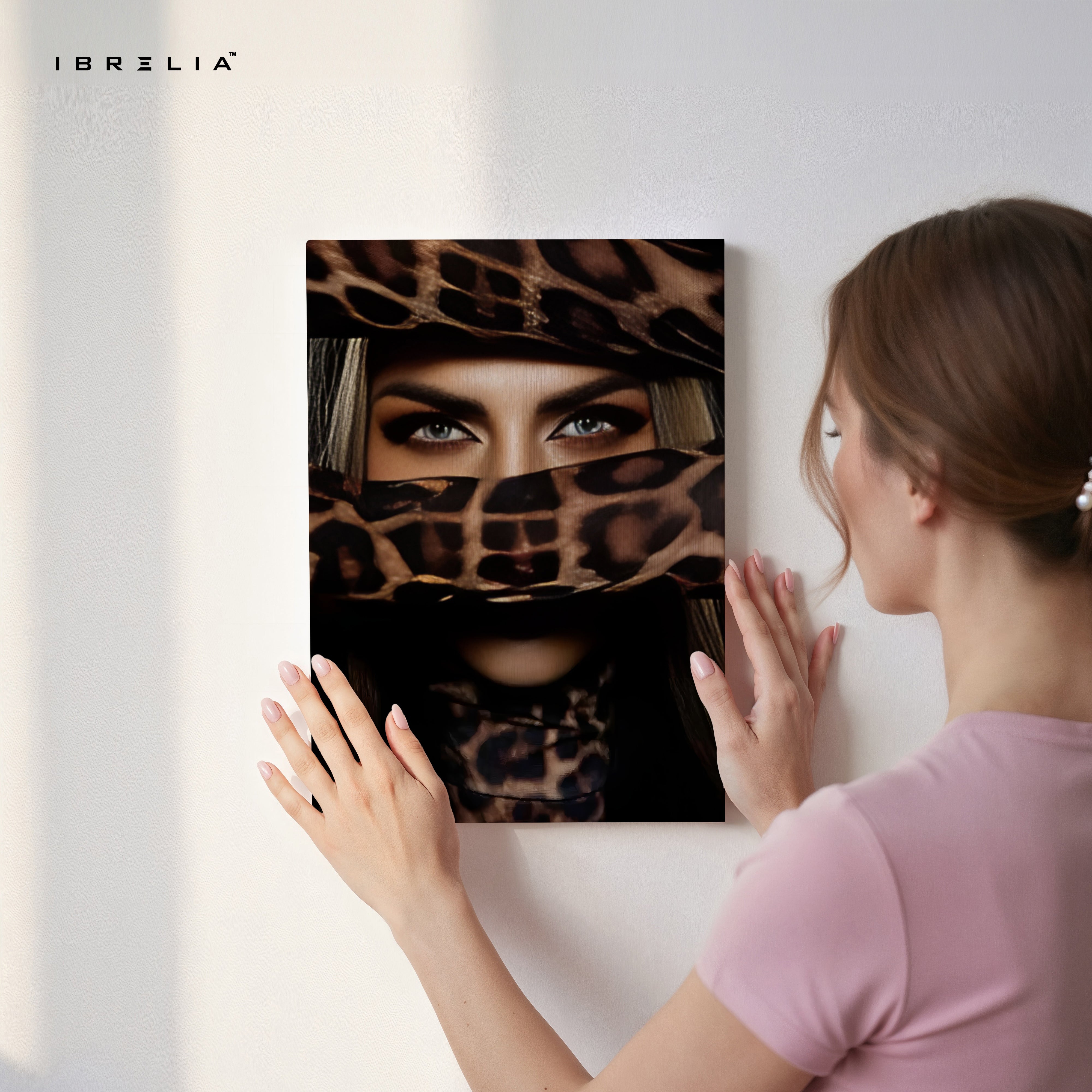 Veiled Leopard Queen Art – 4K Ultra Wrap Frame Wall Art in Pakistan | IBRELIA™