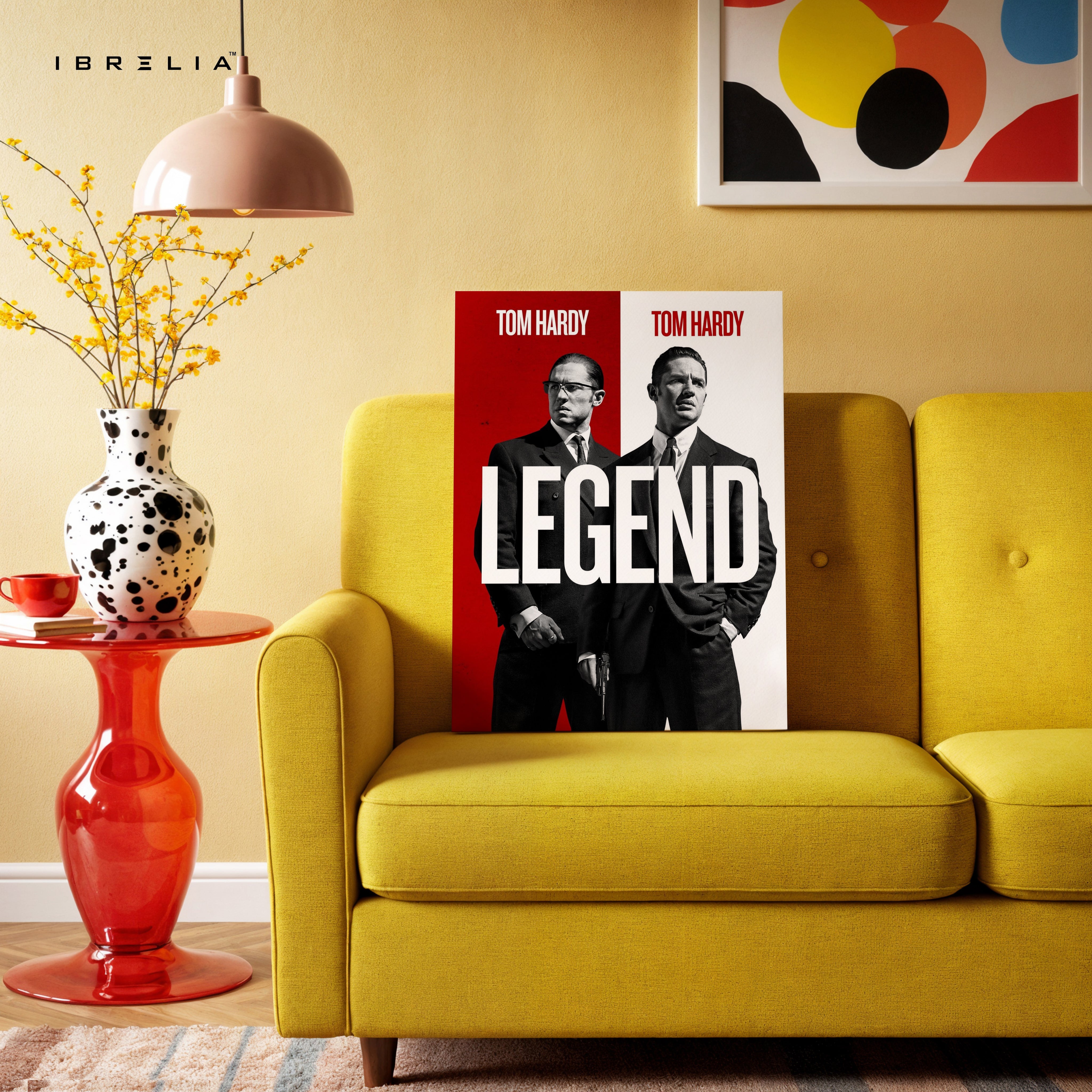 Legend Movie Twin Power Art – 4K Ultra Wrap Frame Wall Art in Pakistan | IBRELIA™