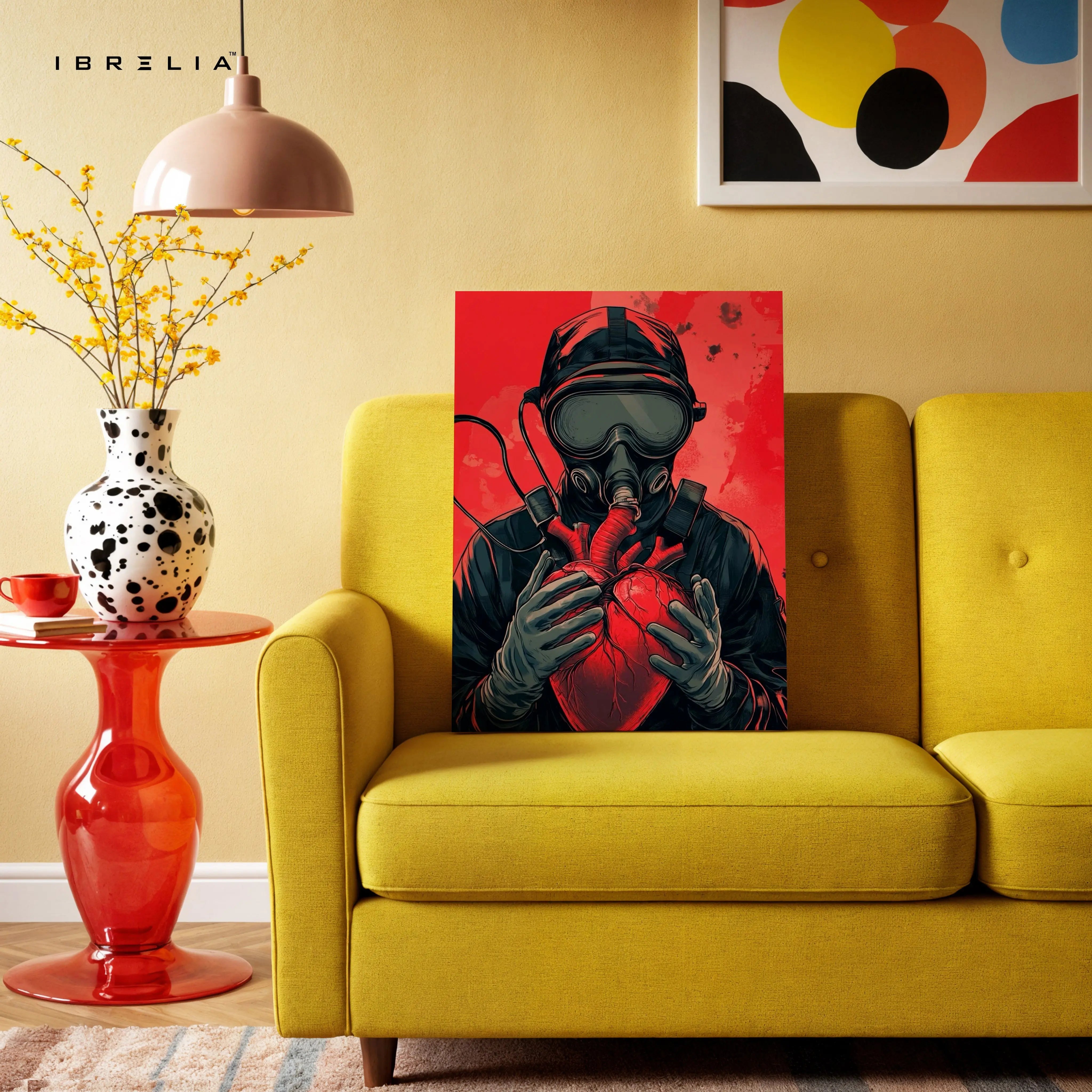Toxic Love Heart Art – 4K Ultra Wrap Frame Wall Art in Pakistan | IBRELIA™ IBRELIA