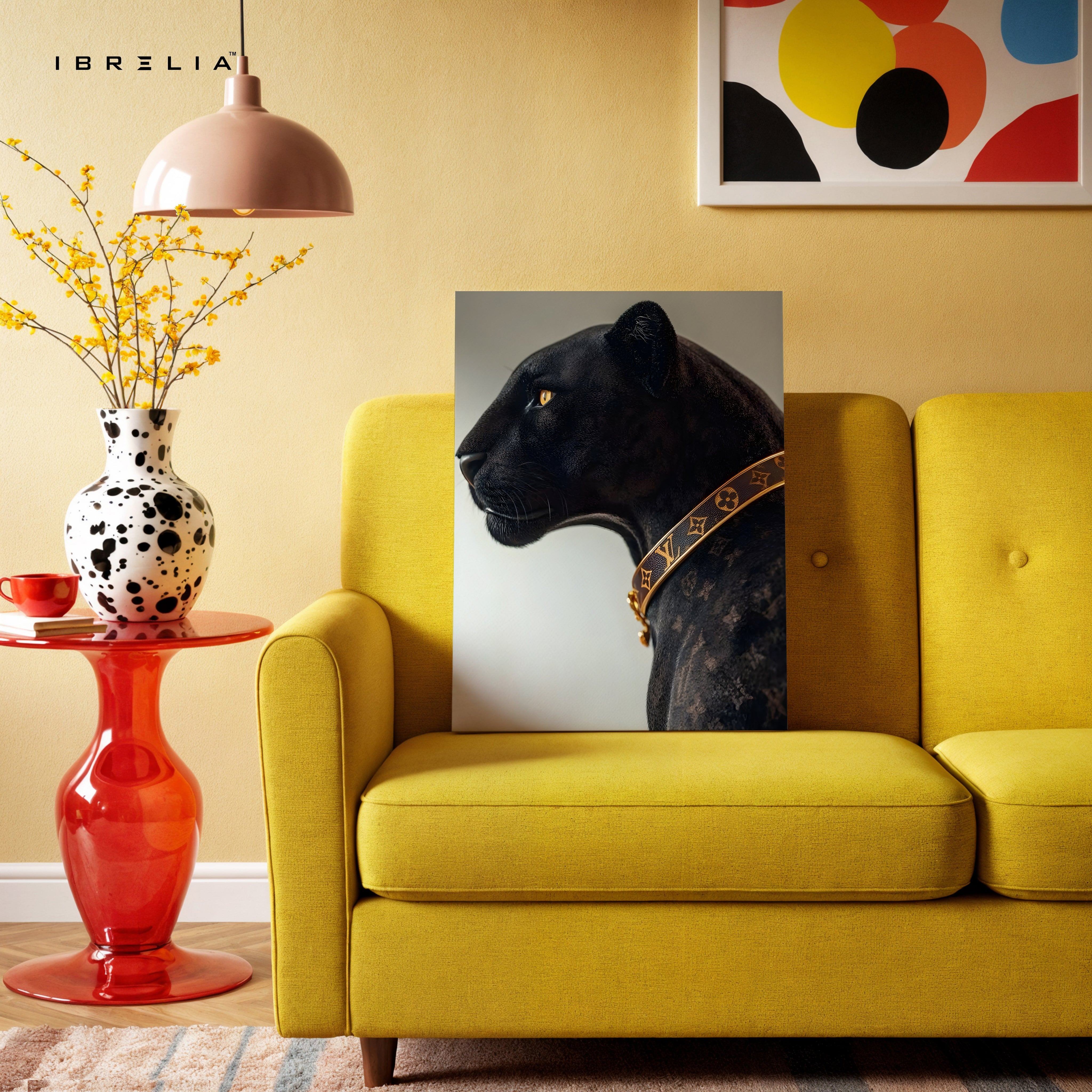 Luxury Black Panther Art – 4K Ultra Wrap Frame Wall Art in Pakistan | IBRELIA™