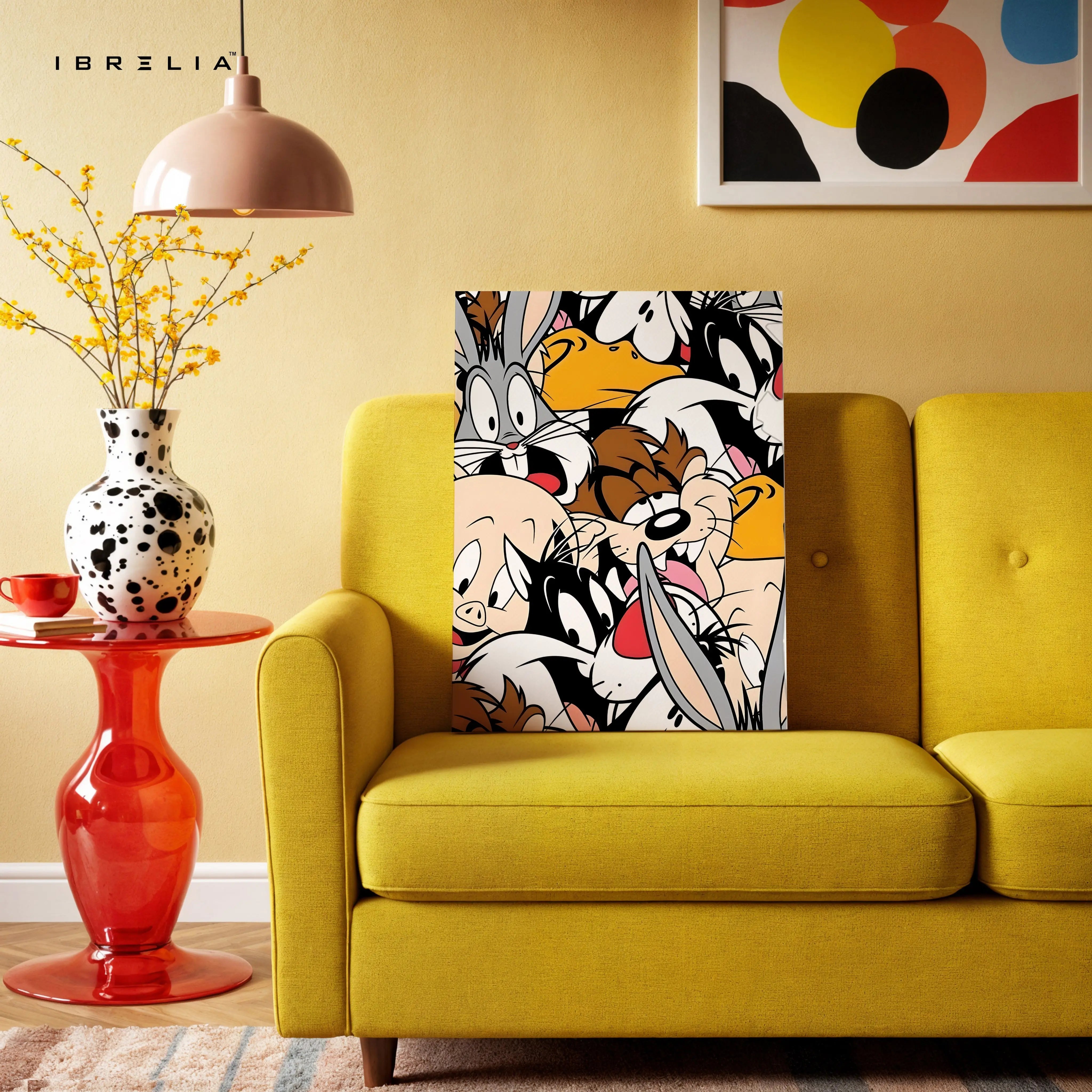 Classic Cartoon Chaos Collage – 4K Ultra Wrap Frame Wall Art in Pakistan | IBRELIA™ IBRELIA