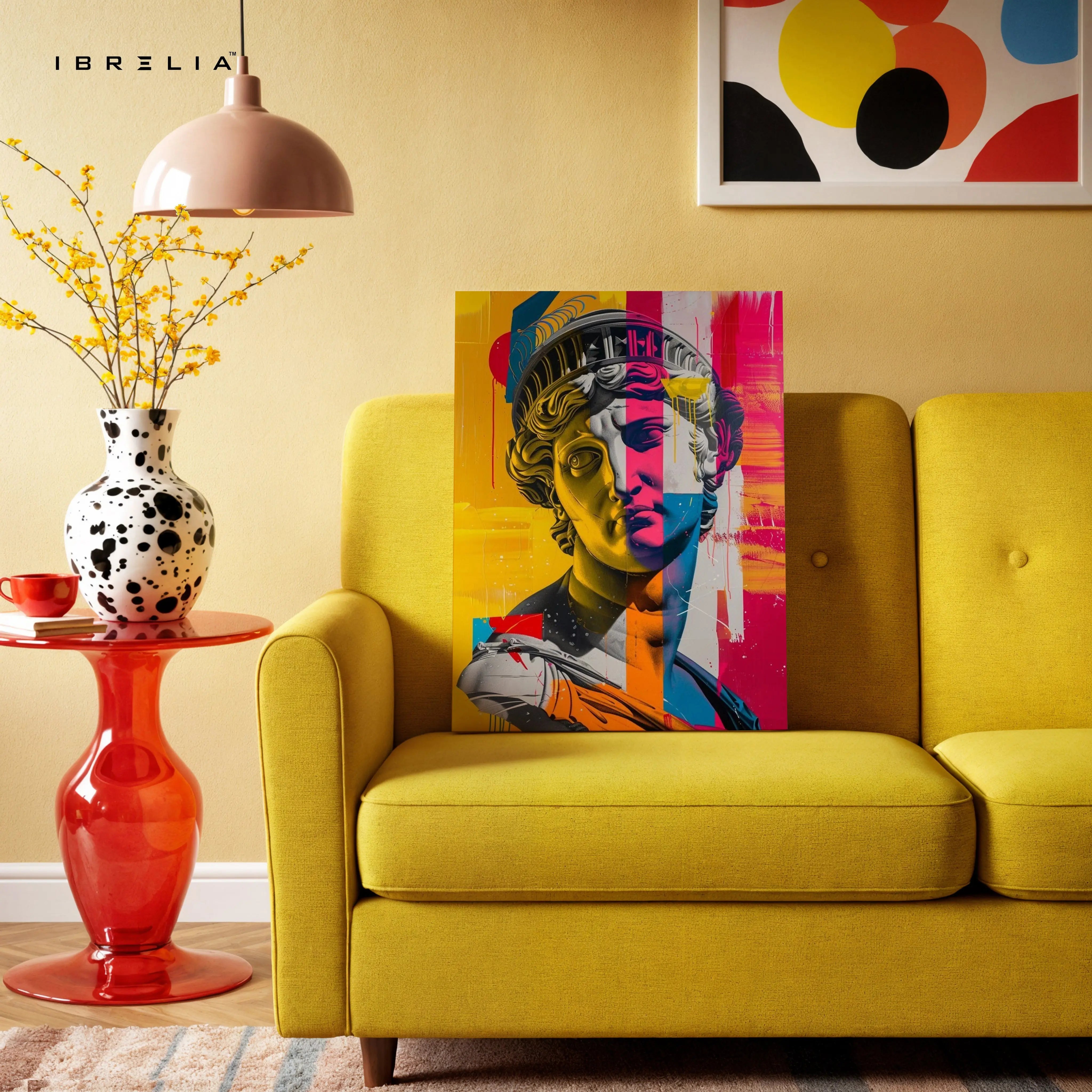 Neo Classical Pop Statue Art – 4K Ultra Wrap Frame Wall Art in Pakistan | IBRELIA™ IBRELIA
