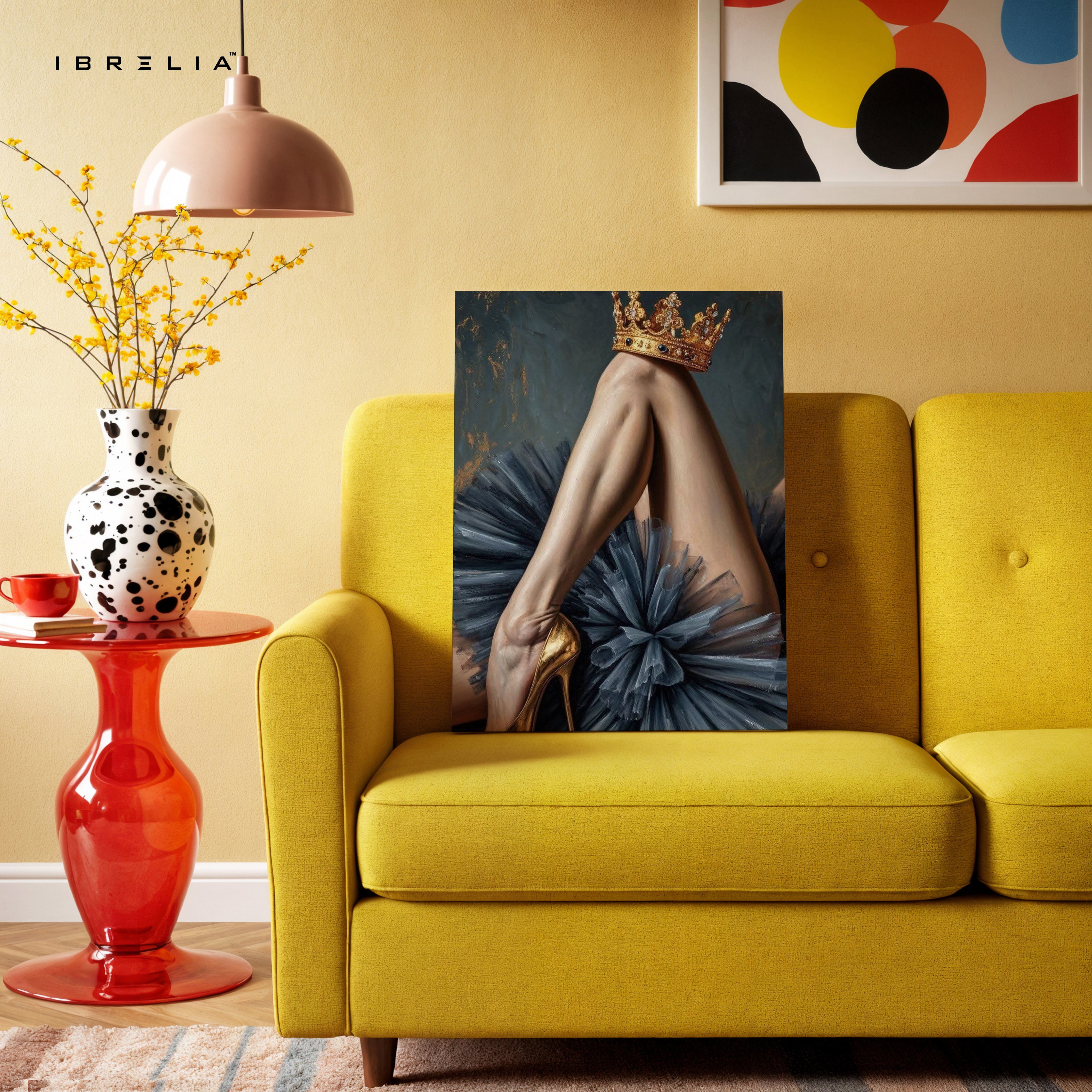 Crowned Elegance Art – 4K Ultra Wrap Frame Wall Art in Pakistan | IBRELIA™