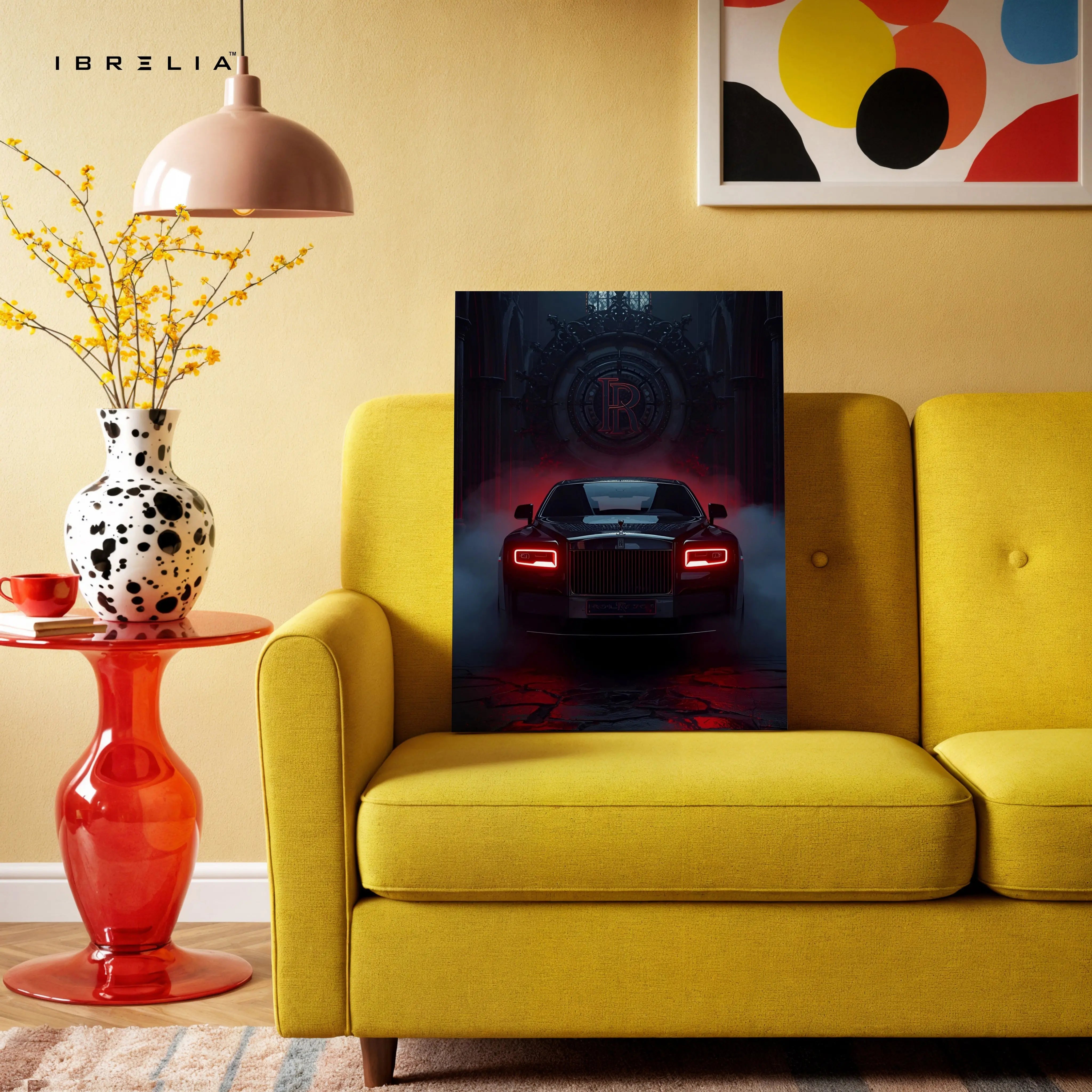 Rolls-Royce Phantom Dark Royale – 4K Ultra Wrap Frame Luxury Wall Art | IBRELIA™ IBRELIA
