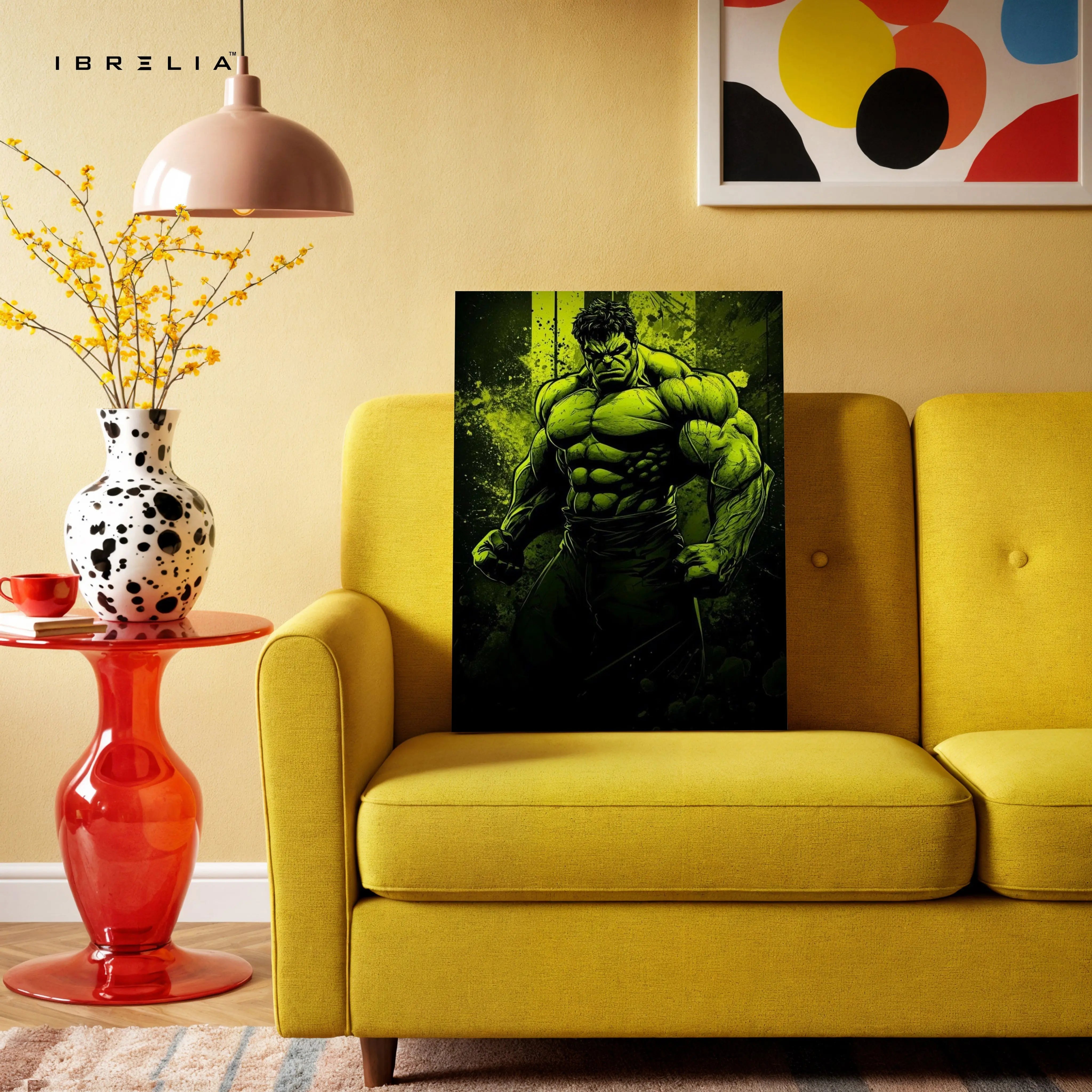 Hulk Rage Power Art – 4K Ultra Wrap Frame Wall Art in Pakistan | IBRELIA™ IBRELIA