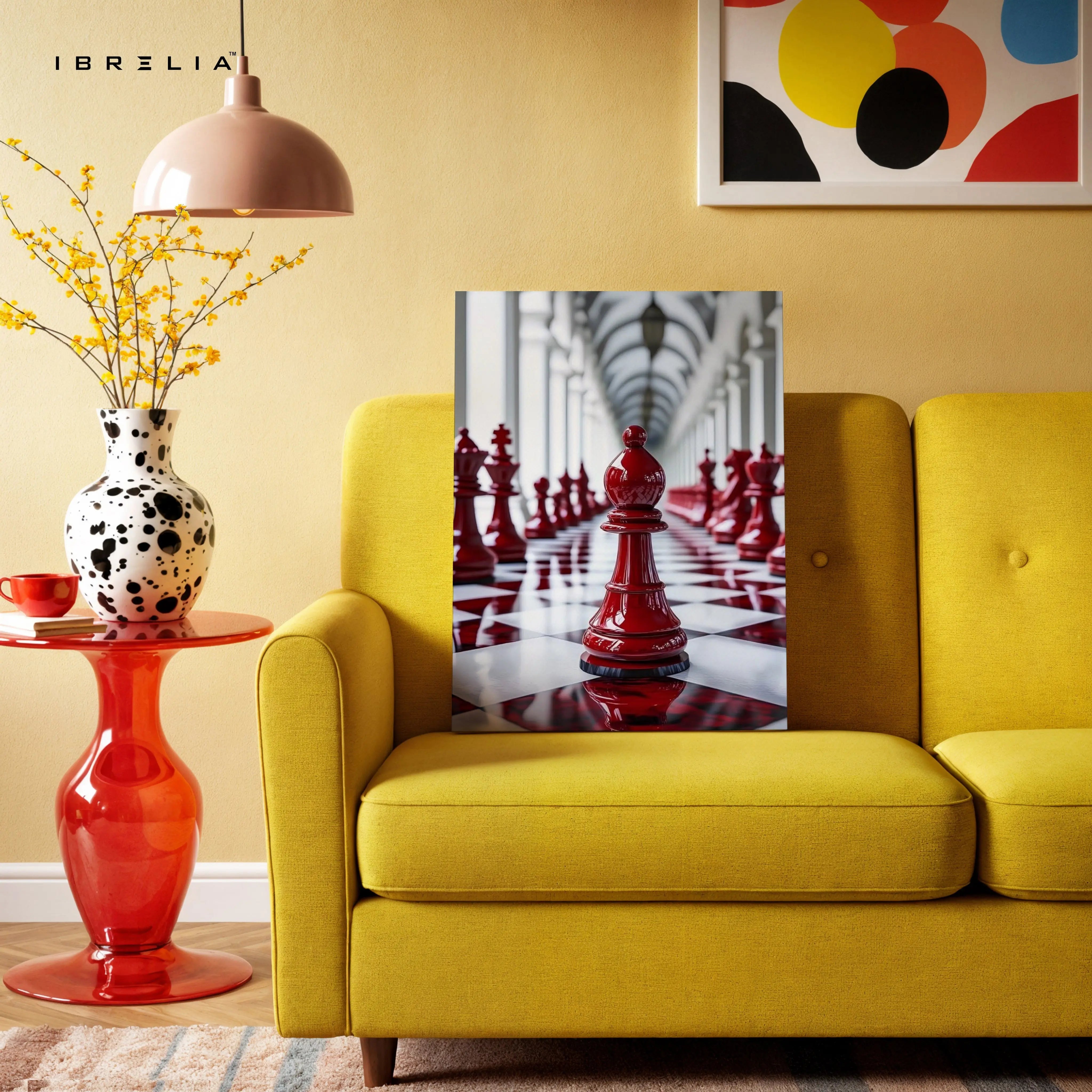 Red Queen Strategy Art – 4K Ultra Wrap Frame Wall Art in Pakistan | IBRELIA™ IBRELIA