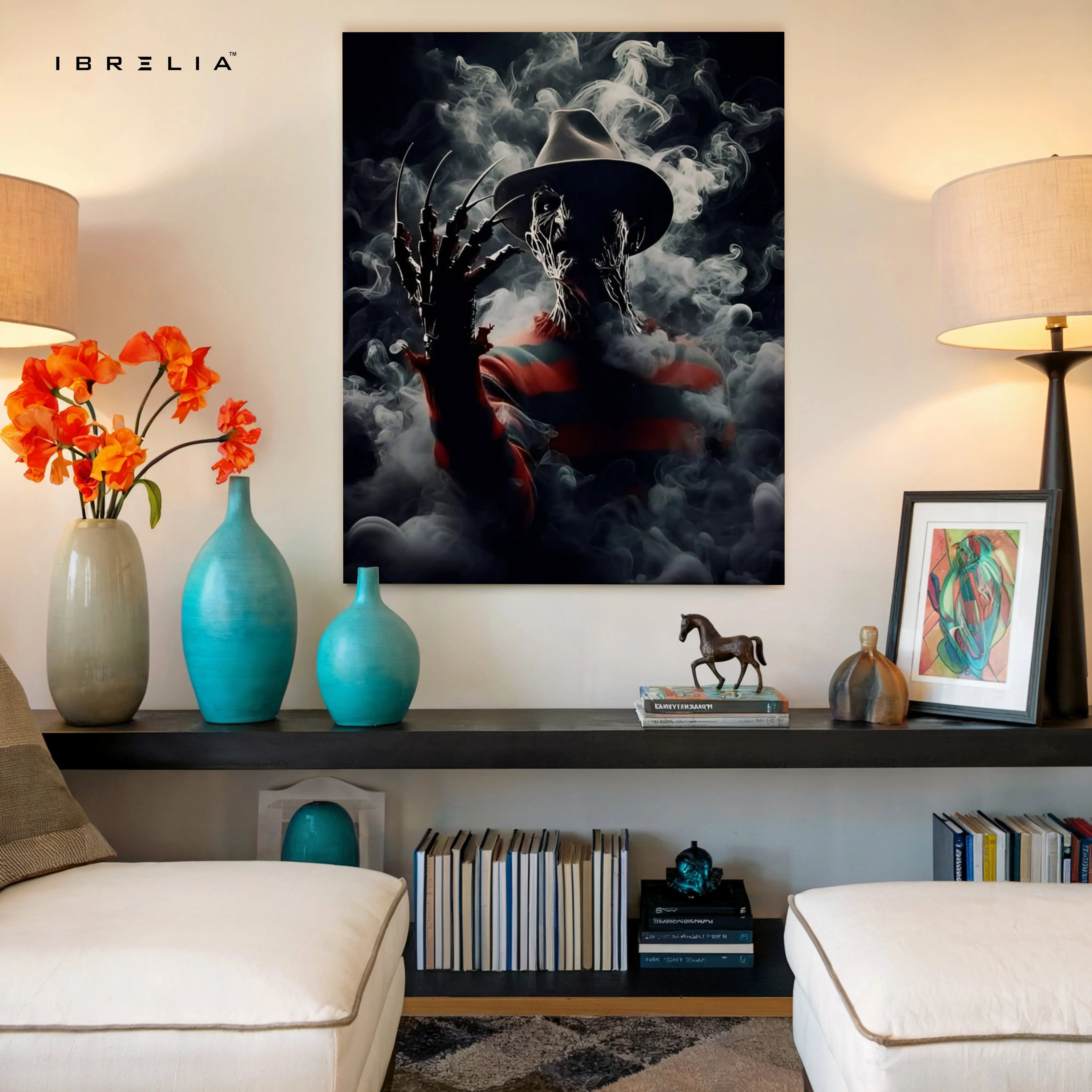 Nightmare Shadow Claw Art – 4K Ultra Wrap Frame Wall Art in Pakistan | IBRELIA™ IBRELIA