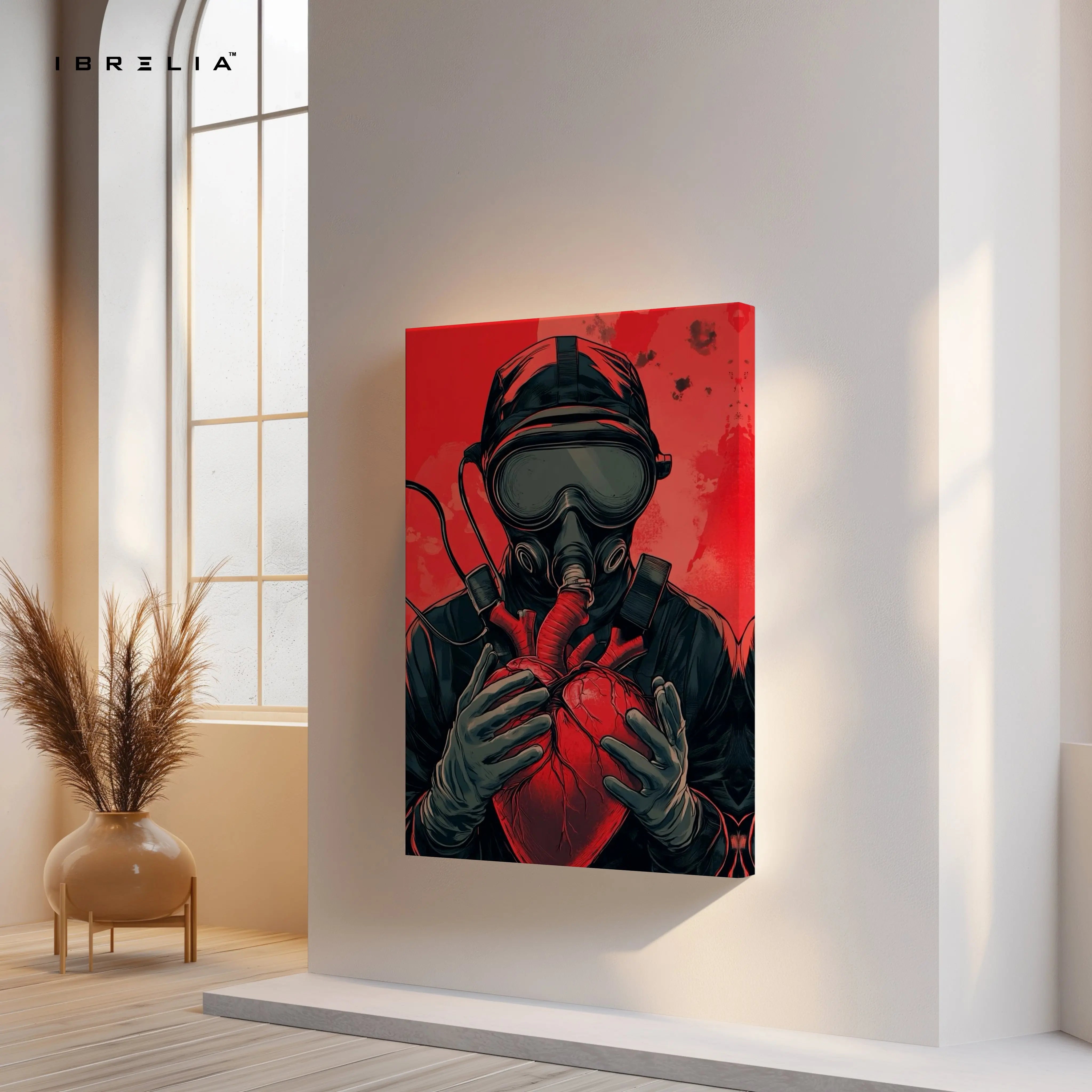 Toxic Love Heart Art – 4K Ultra Wrap Frame Wall Art in Pakistan | IBRELIA™ IBRELIA