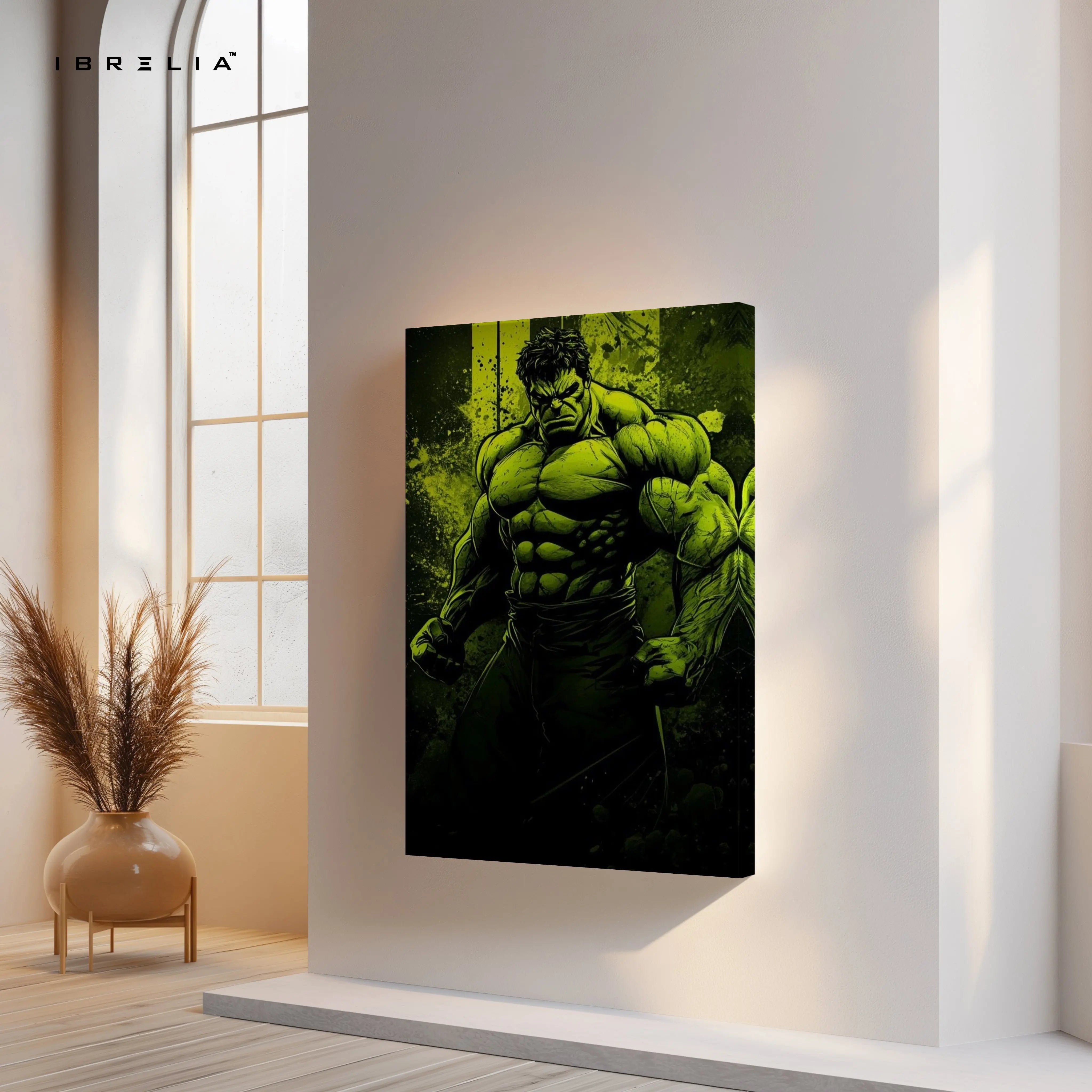 Hulk Rage Power Art – 4K Ultra Wrap Frame Wall Art in Pakistan | IBRELIA™ IBRELIA