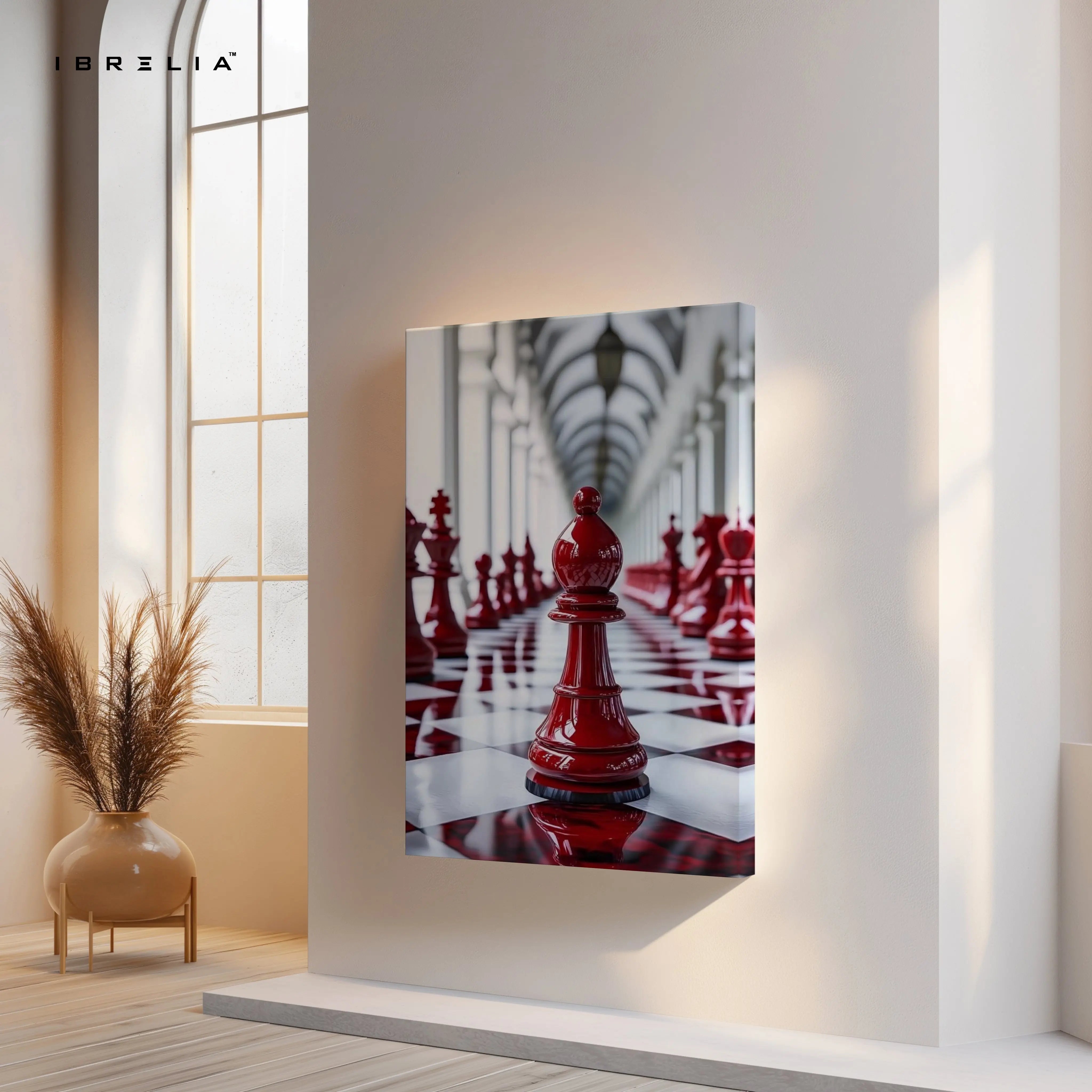 Red Queen Strategy Art – 4K Ultra Wrap Frame Wall Art in Pakistan | IBRELIA™ IBRELIA