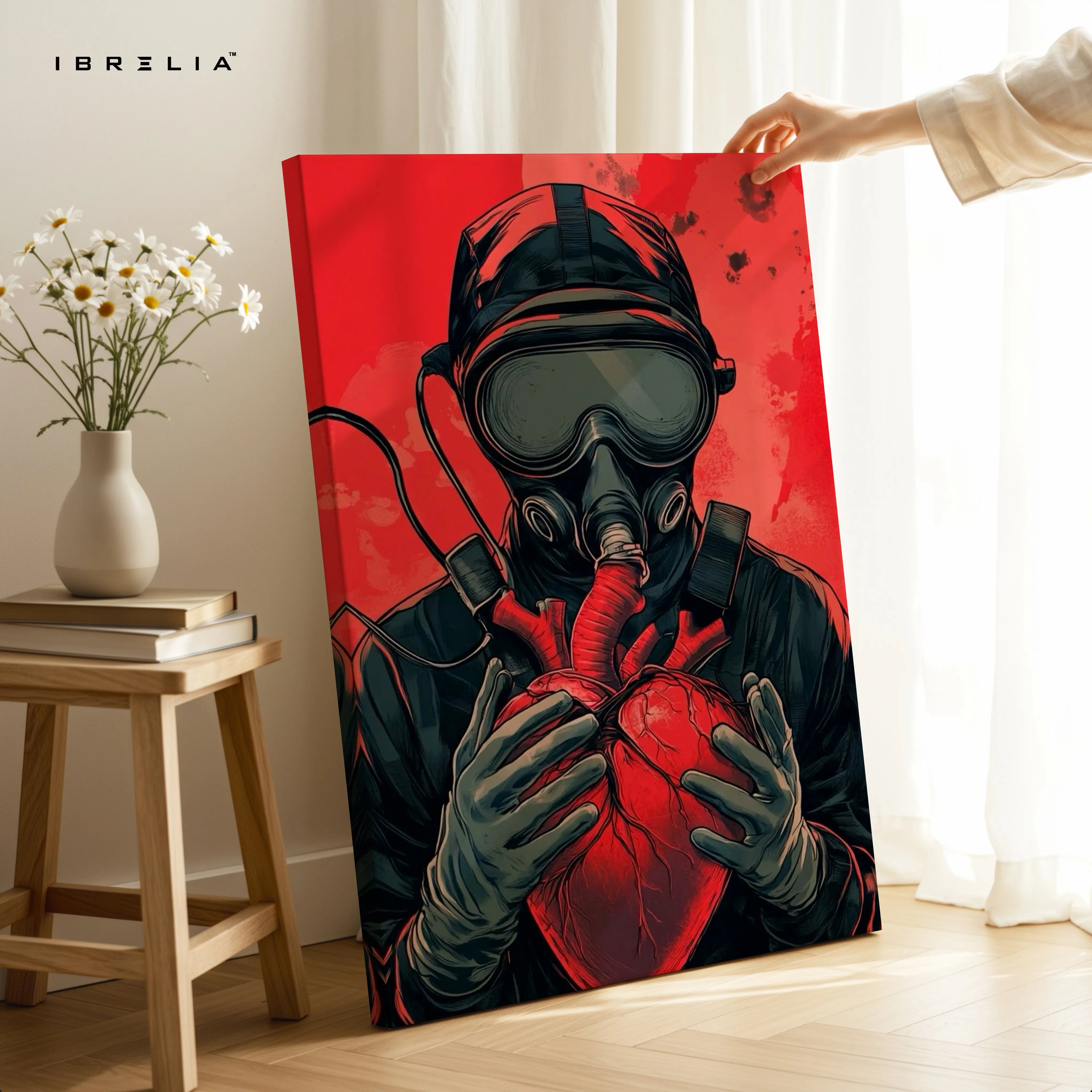 Toxic Love Heart Art – 4K Ultra Wrap Frame Wall Art in Pakistan | IBRELIA™ IBRELIA