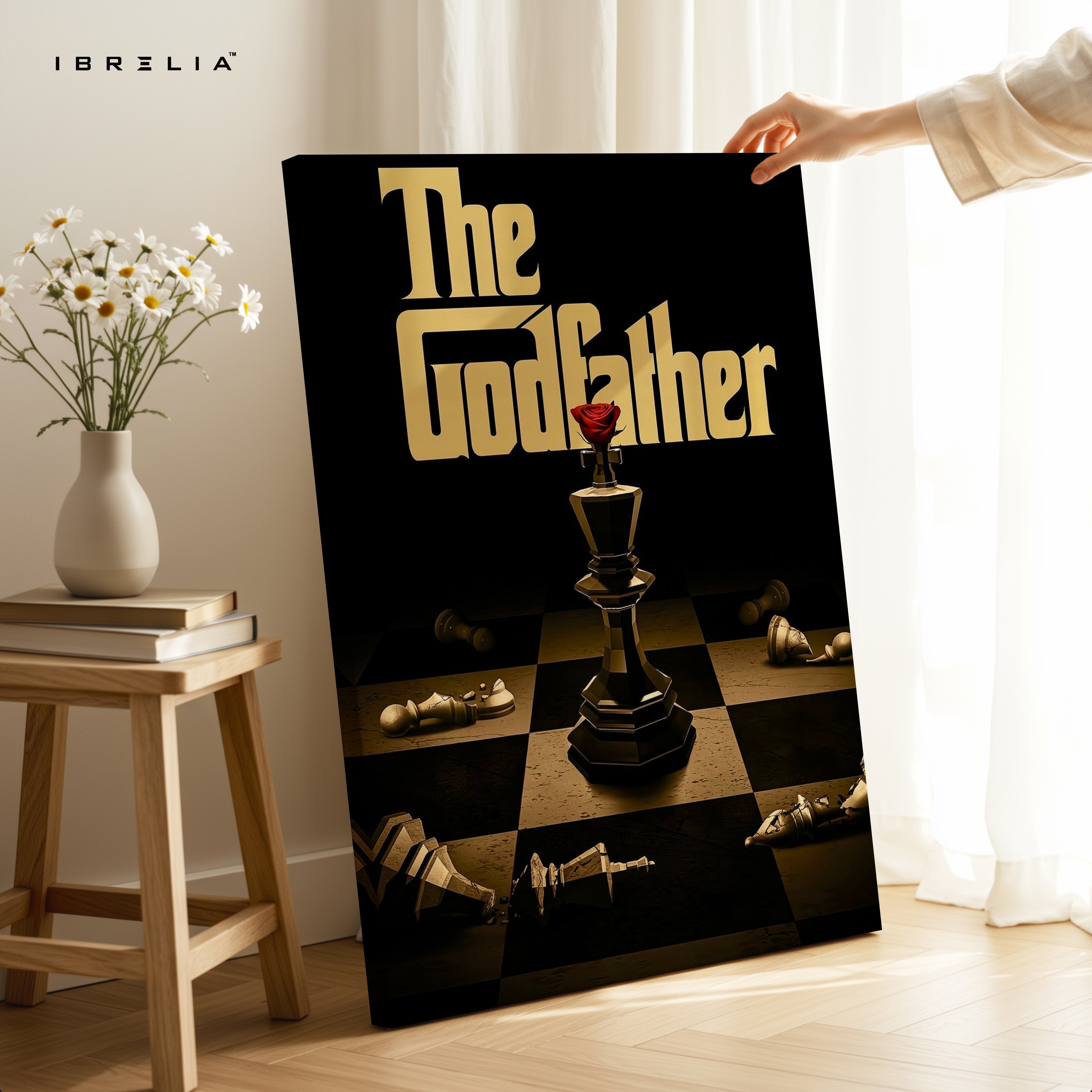 The Godfather Chess Power Art – 4K Ultra Wrap Frame Wall Art in Pakistan | IBRELIA™