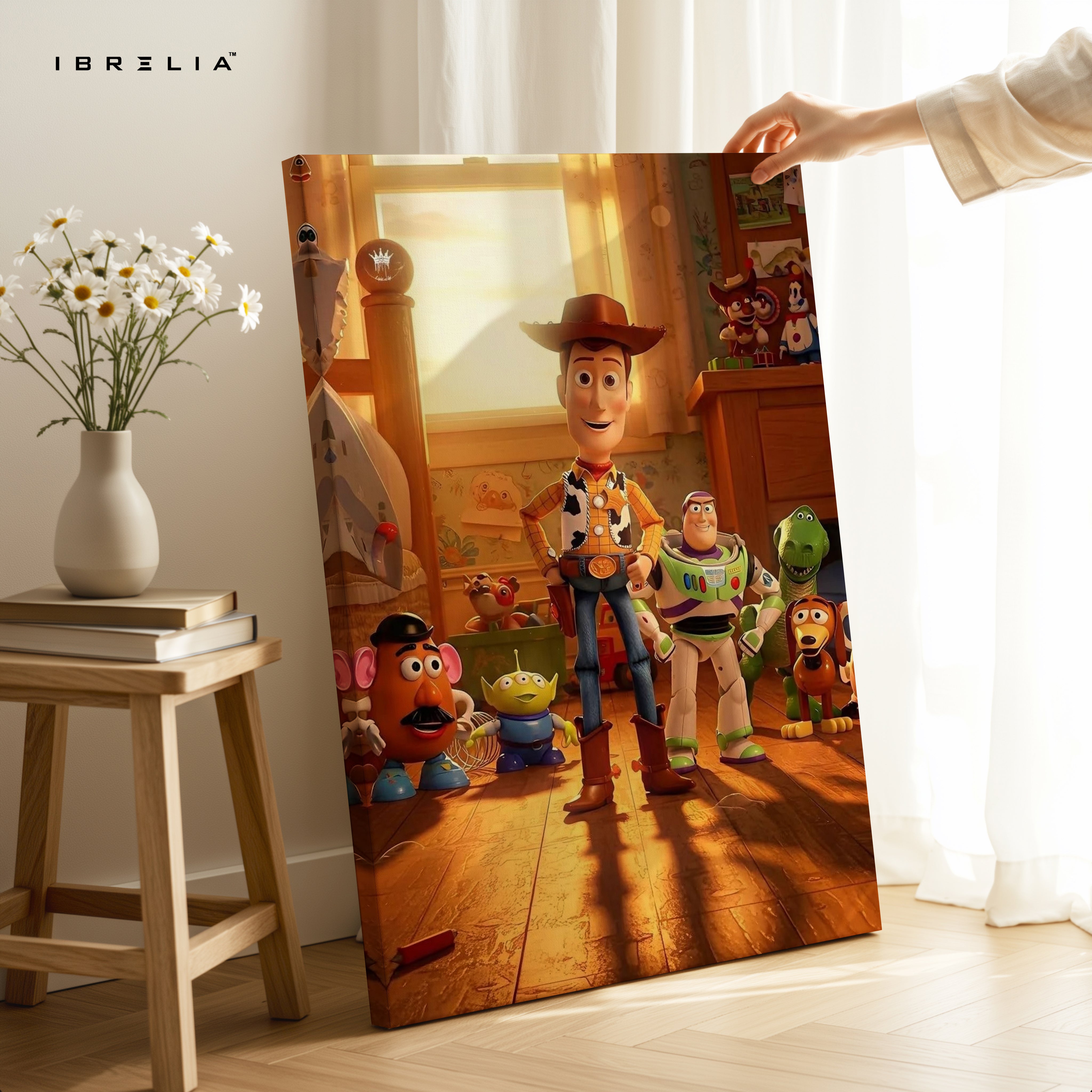 Toy Room Legends – Animated Friendship Pop Culture Art | 4K Ultra Wrap Frame Wall Art in Pakistan | IBRELIA™