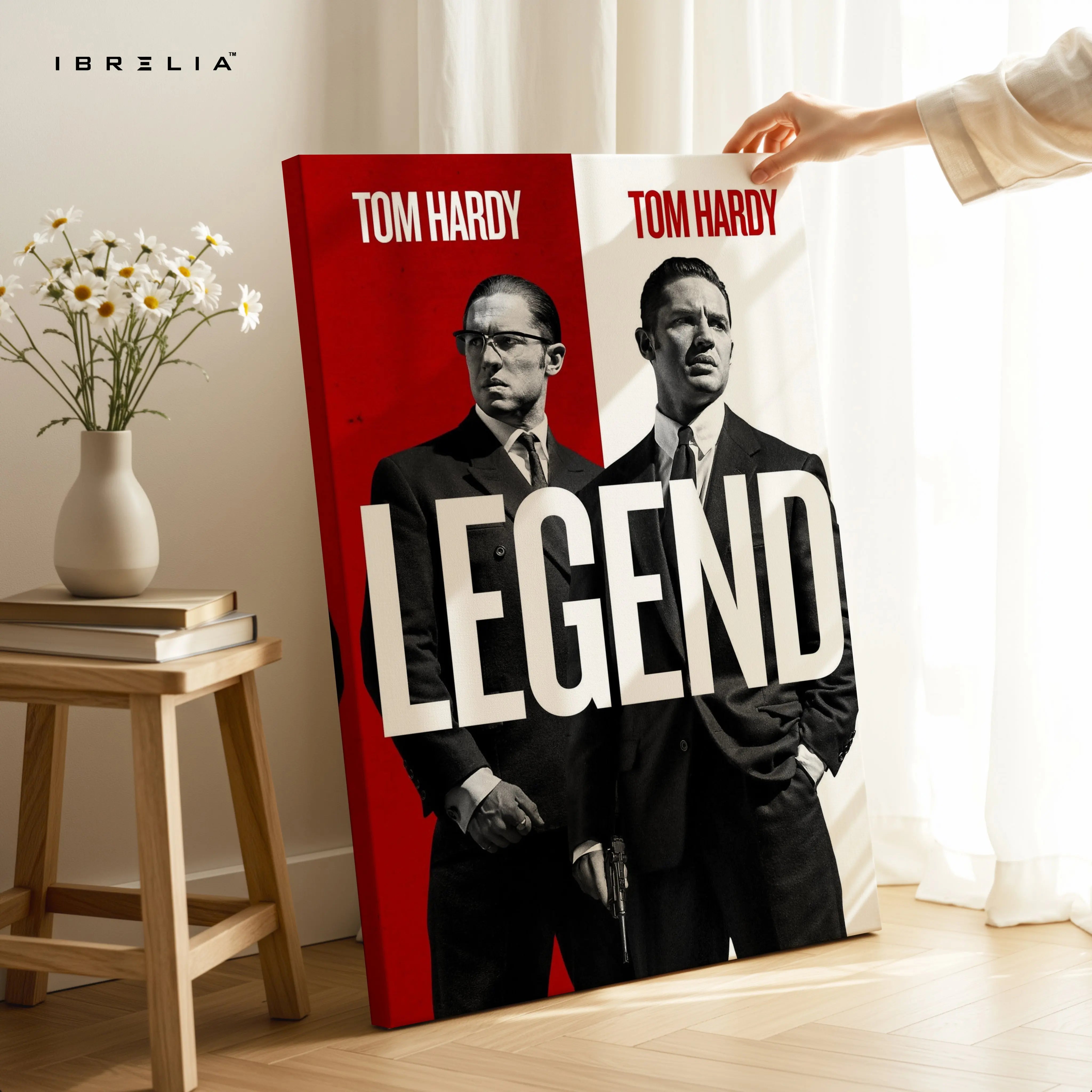 Legend Movie Twin Power Art – 4K Ultra Wrap Frame Wall Art in Pakistan | IBRELIA™ IBRELIA