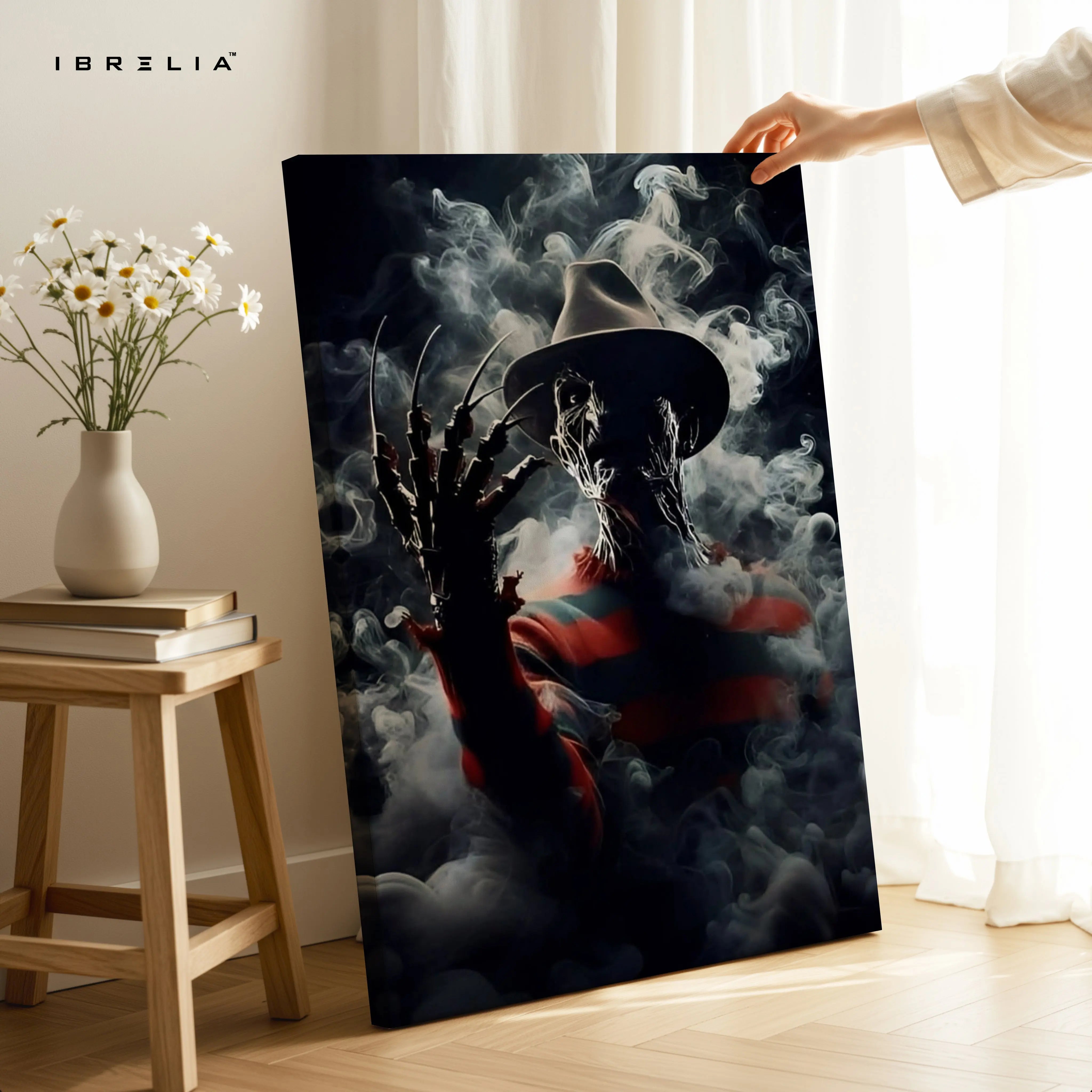 Nightmare Shadow Claw Art – 4K Ultra Wrap Frame Wall Art in Pakistan | IBRELIA™ IBRELIA