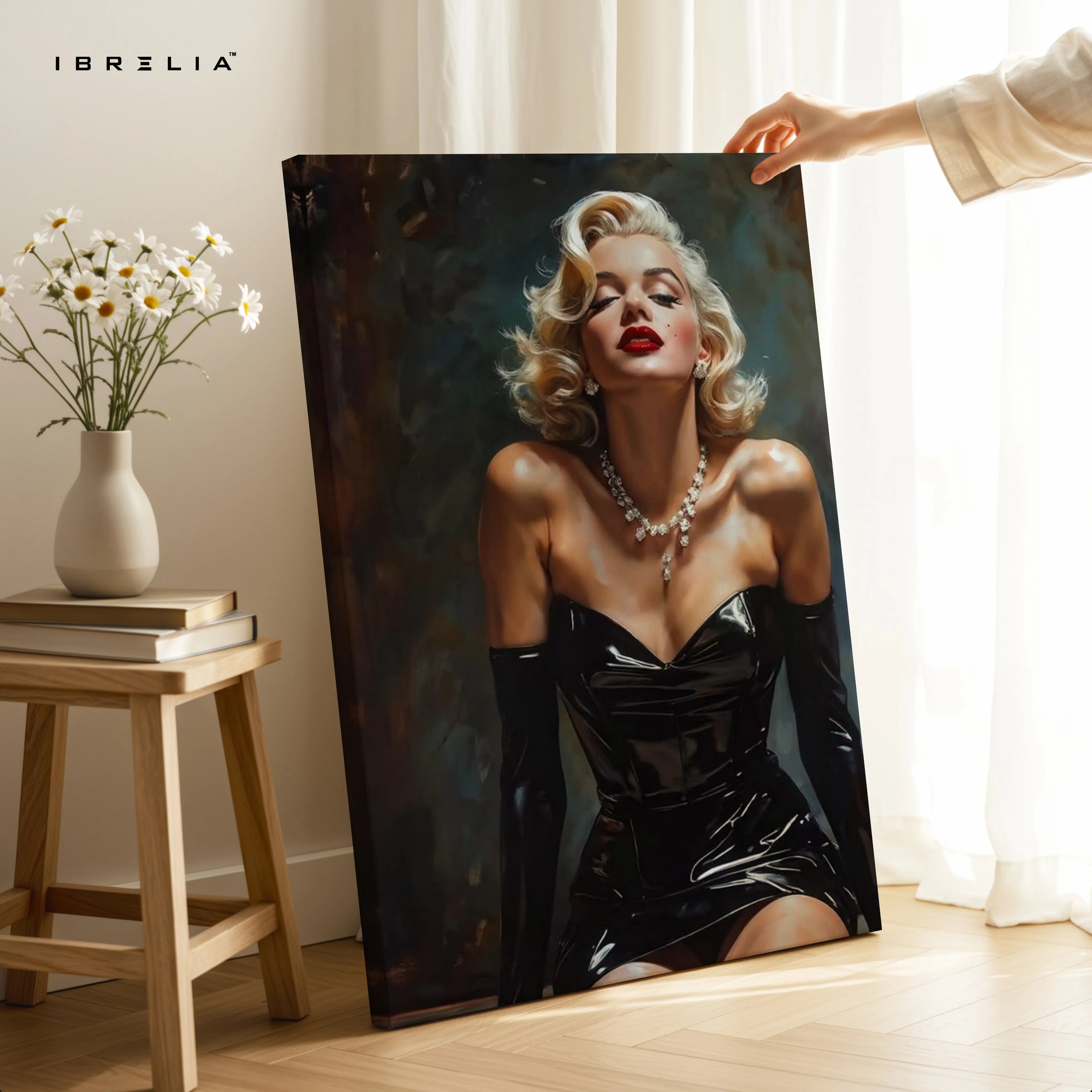Vintage Hollywood Glamour Art – 4K Ultra Wrap Frame Wall Art in Pakistan | IBRELIA™ IBRELIA