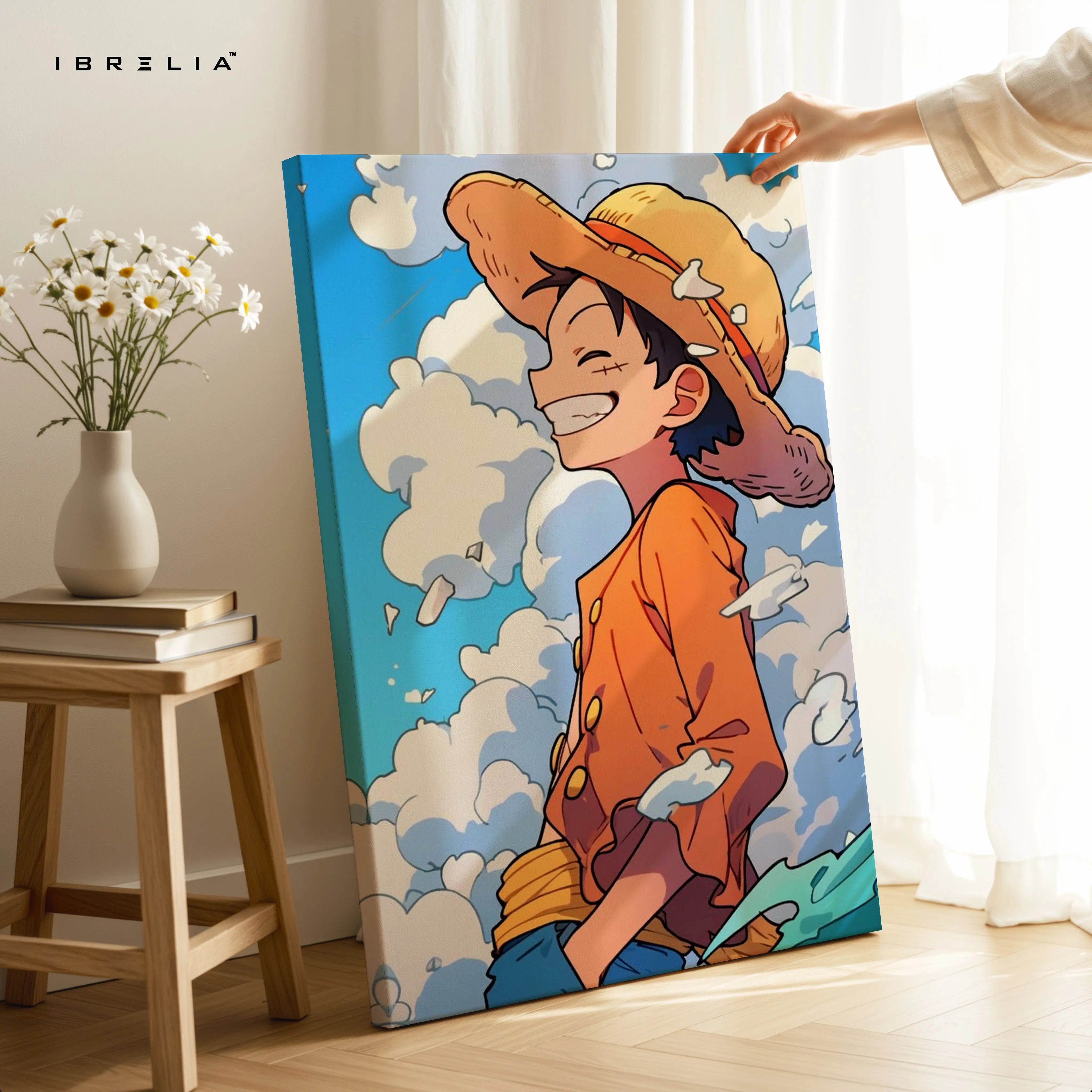 Luffy Wall Art – One Piece Anime Canvas Pakistan | IBRELIA™