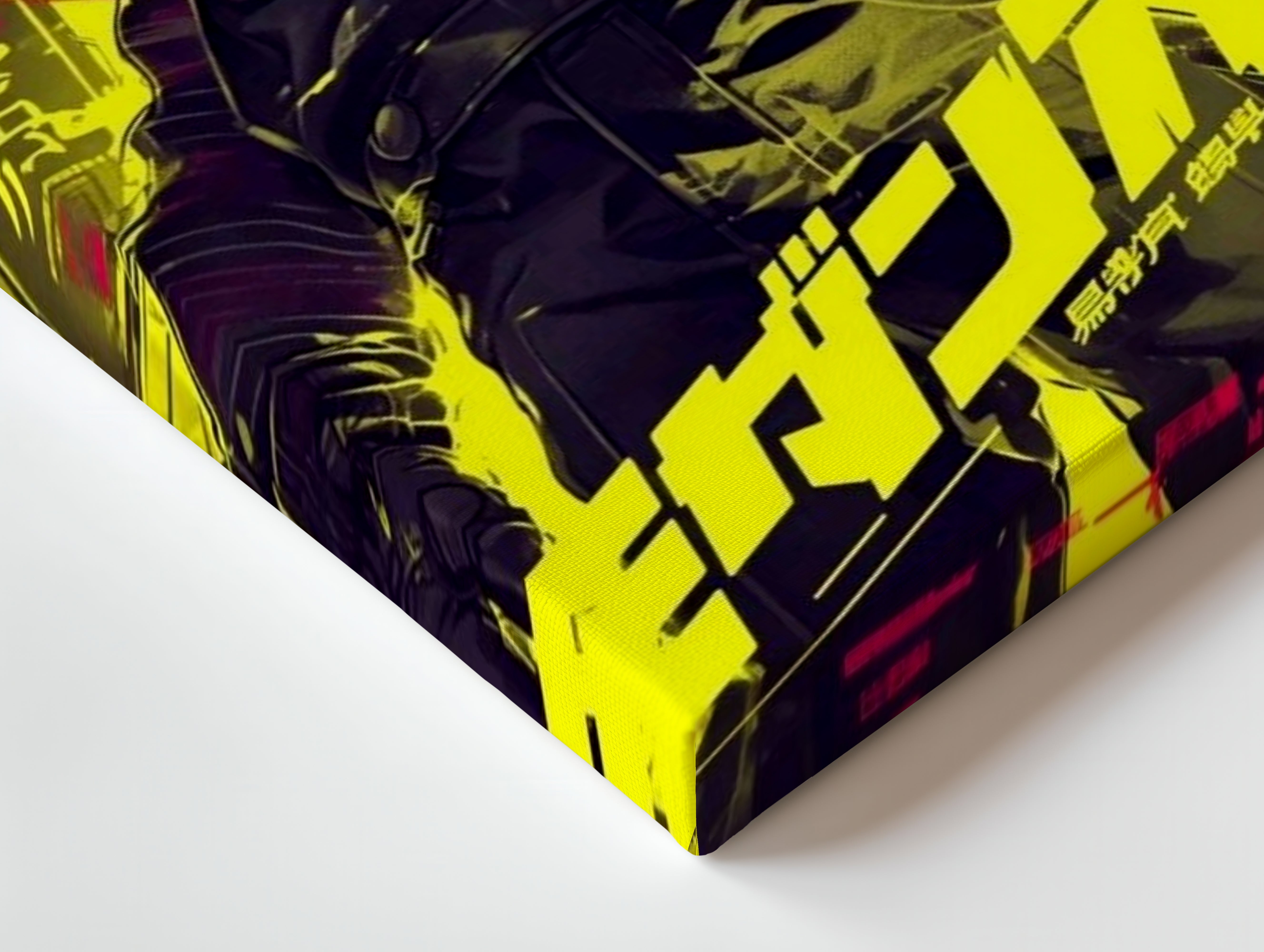 Cyberpunk Chucky Art – Neon Horror 4K Ultra Wrap Frame Wall Art in Pakistan | IBRELIA™