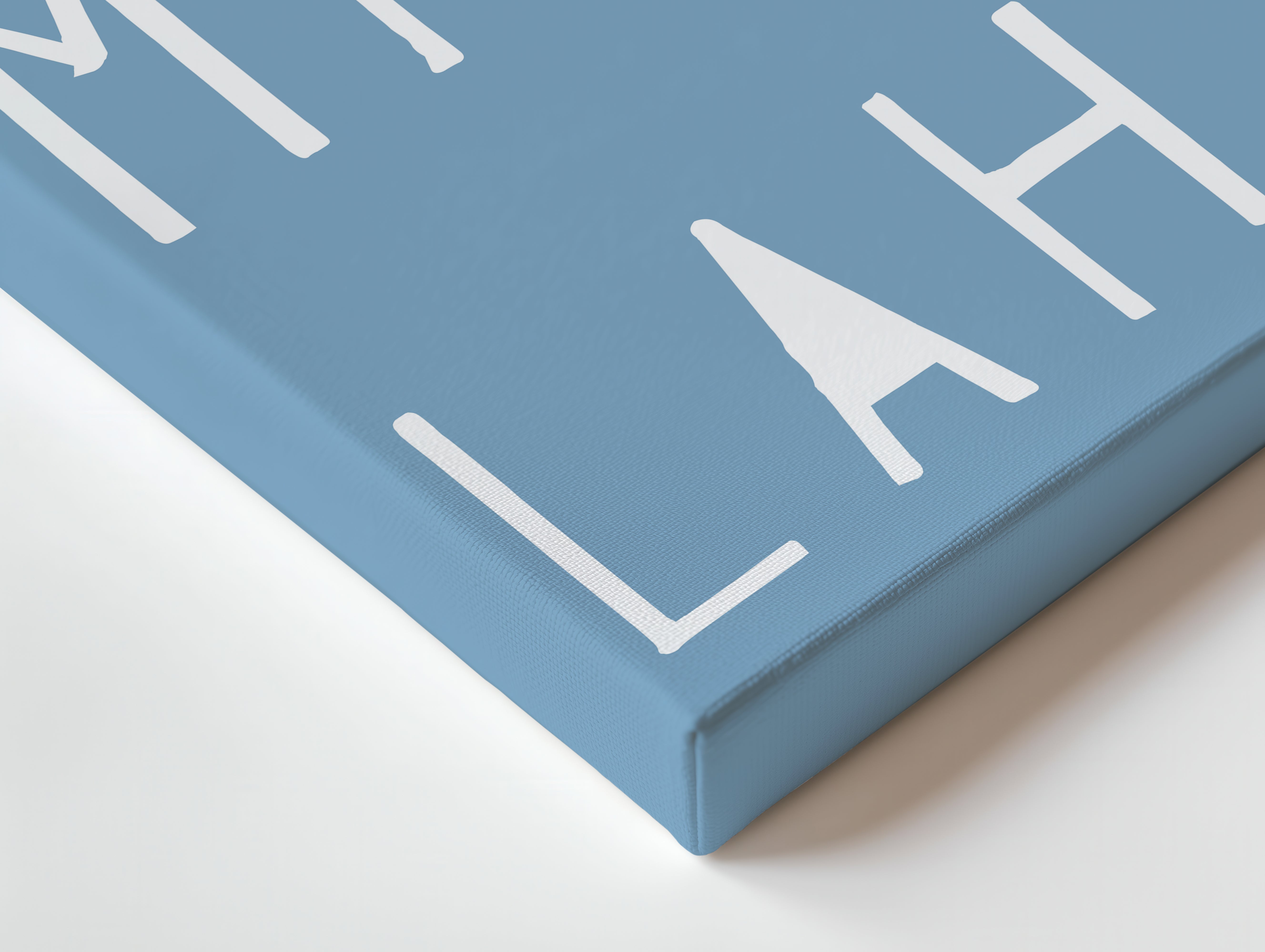 Bismillah Kids Wall Art – Minimal Islamic Nursery Decor | 4K Ultra Wrap Frame Wall Art in Pakistan | IBRELIA™