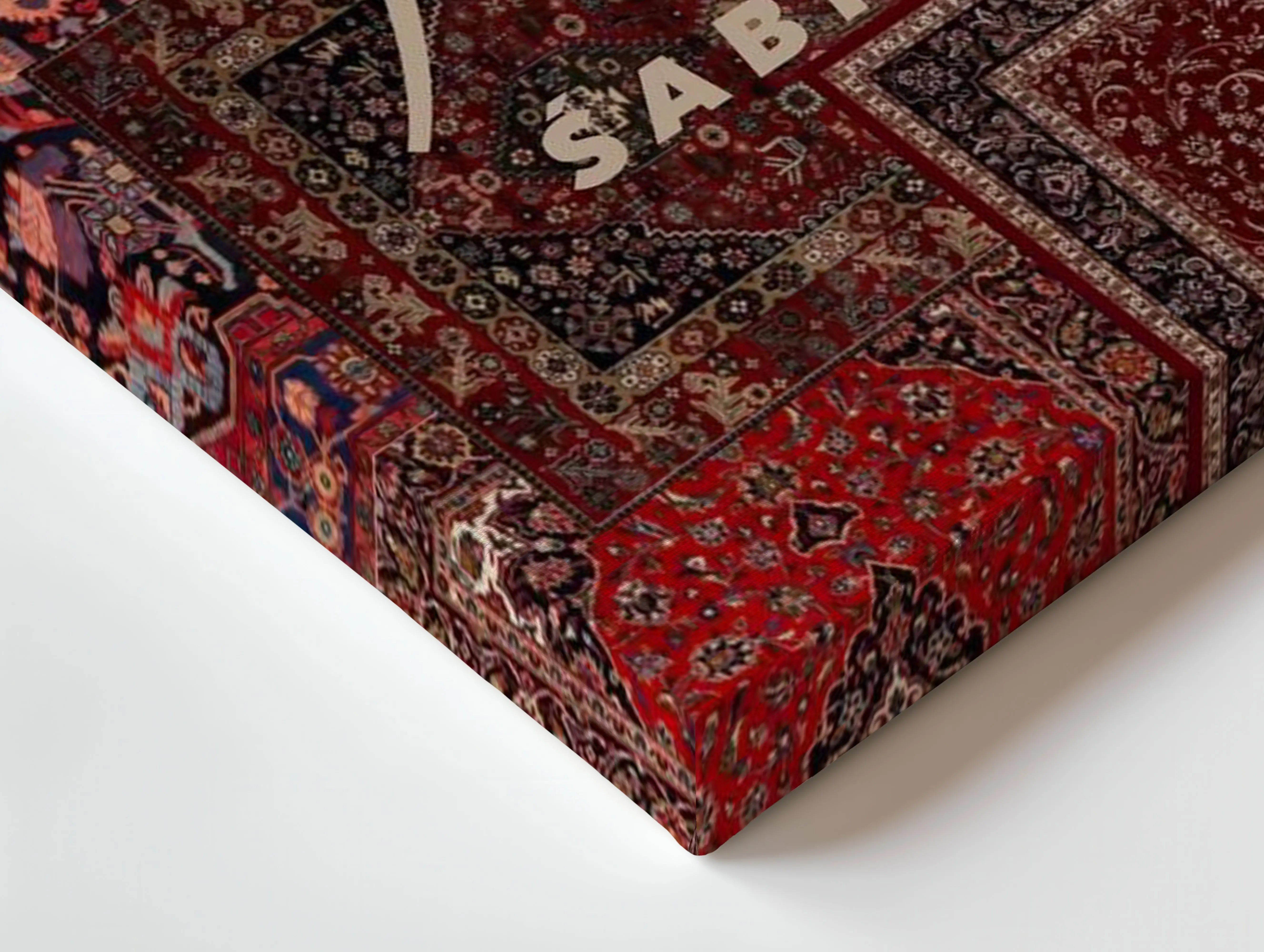 Sabir Islamic Calligraphy Wall Art – Persian Heritage Design | 4K Ultra Wrap Frame Wall Art in Pakistan | IBRELIA™ IBRELIA
