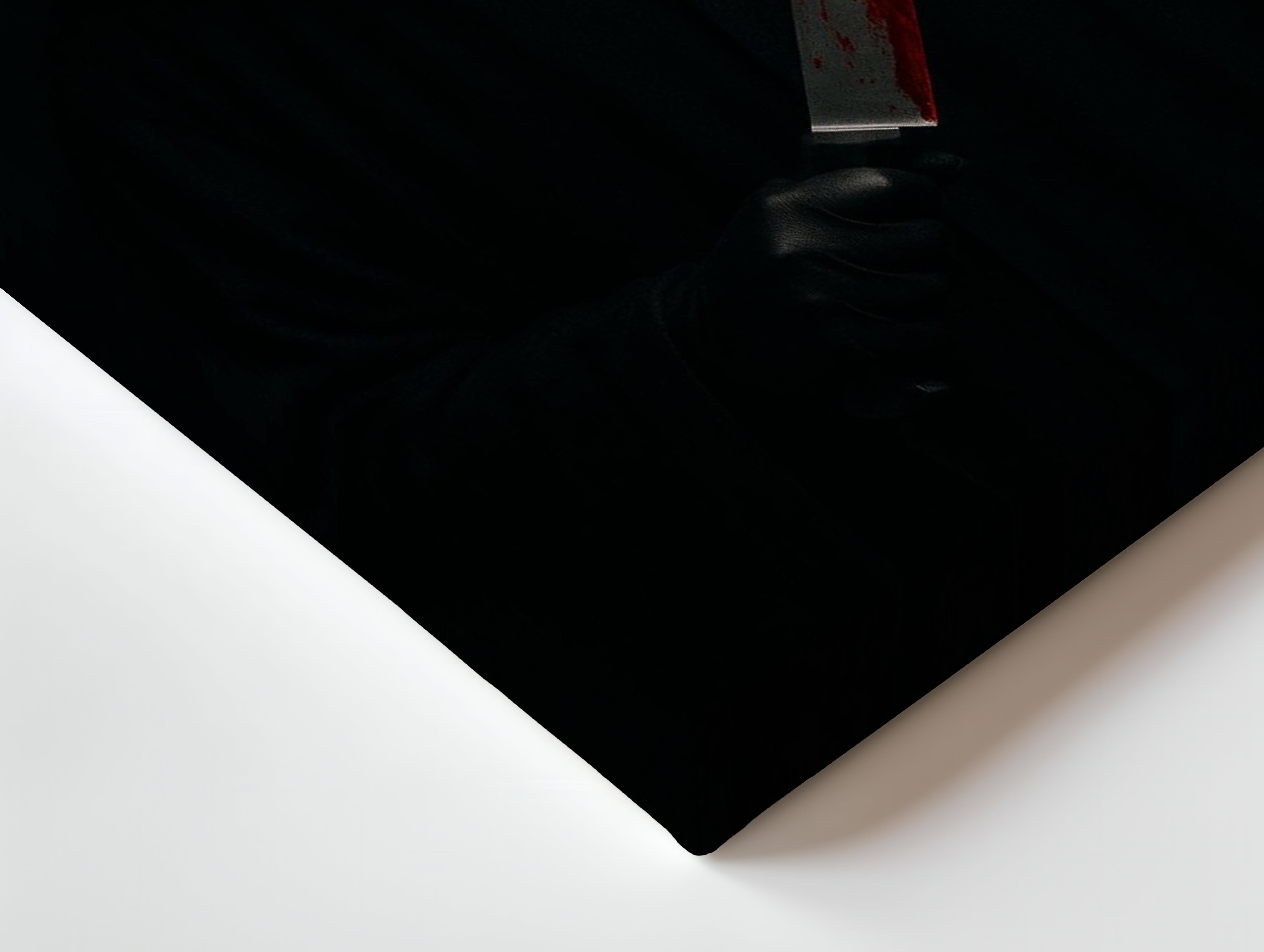 Silent Scream Noir – Dark Psychological Horror Art | 4K Ultra Wrap Frame Wall Art in Pakistan | IBRELIA™