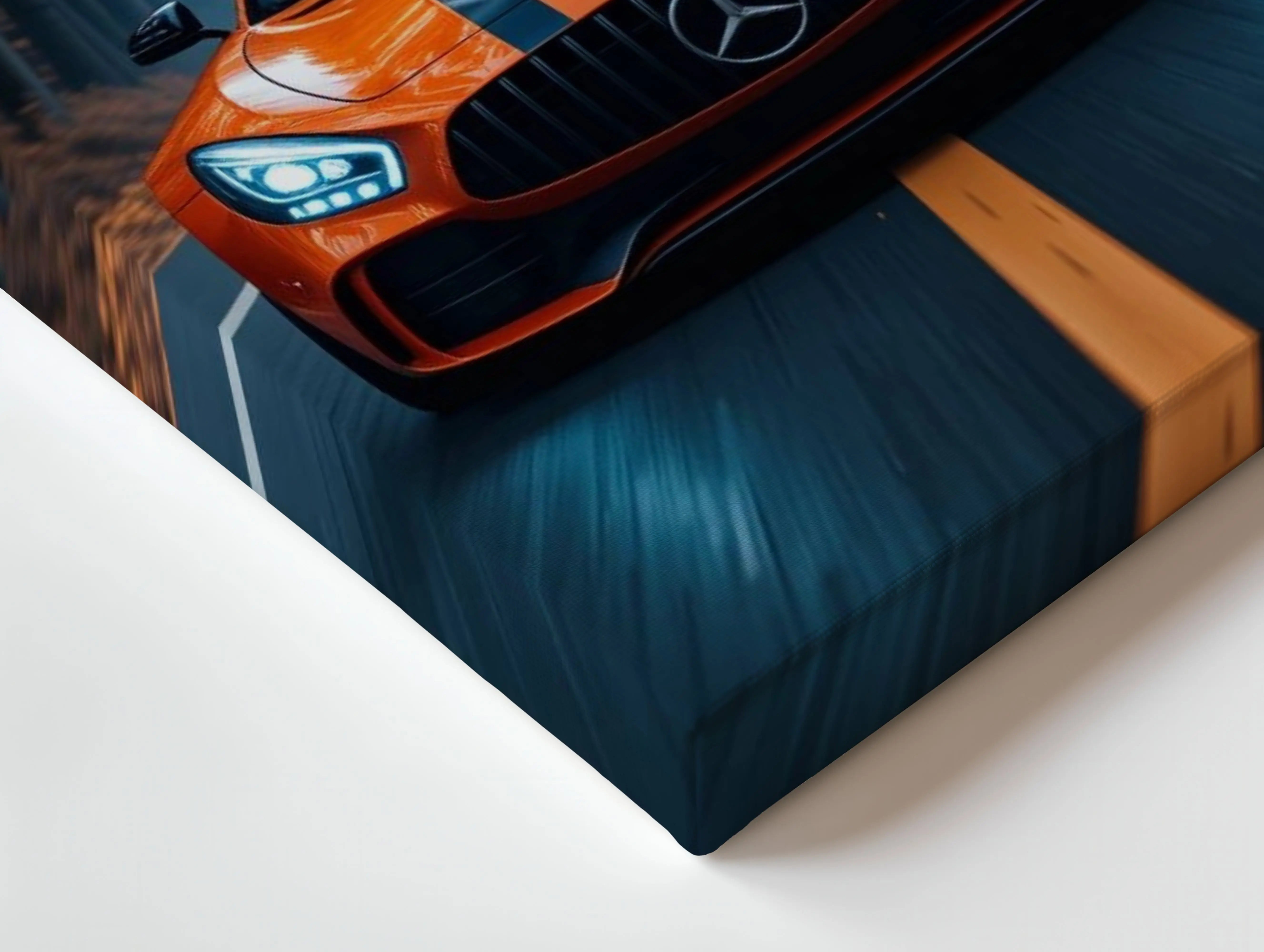 Mercedes AMG GT Power Reflection – 4K Ultra Wrap Frame Wall Art in Pakistan | IBRELIA™ (Copy) IBRELIA