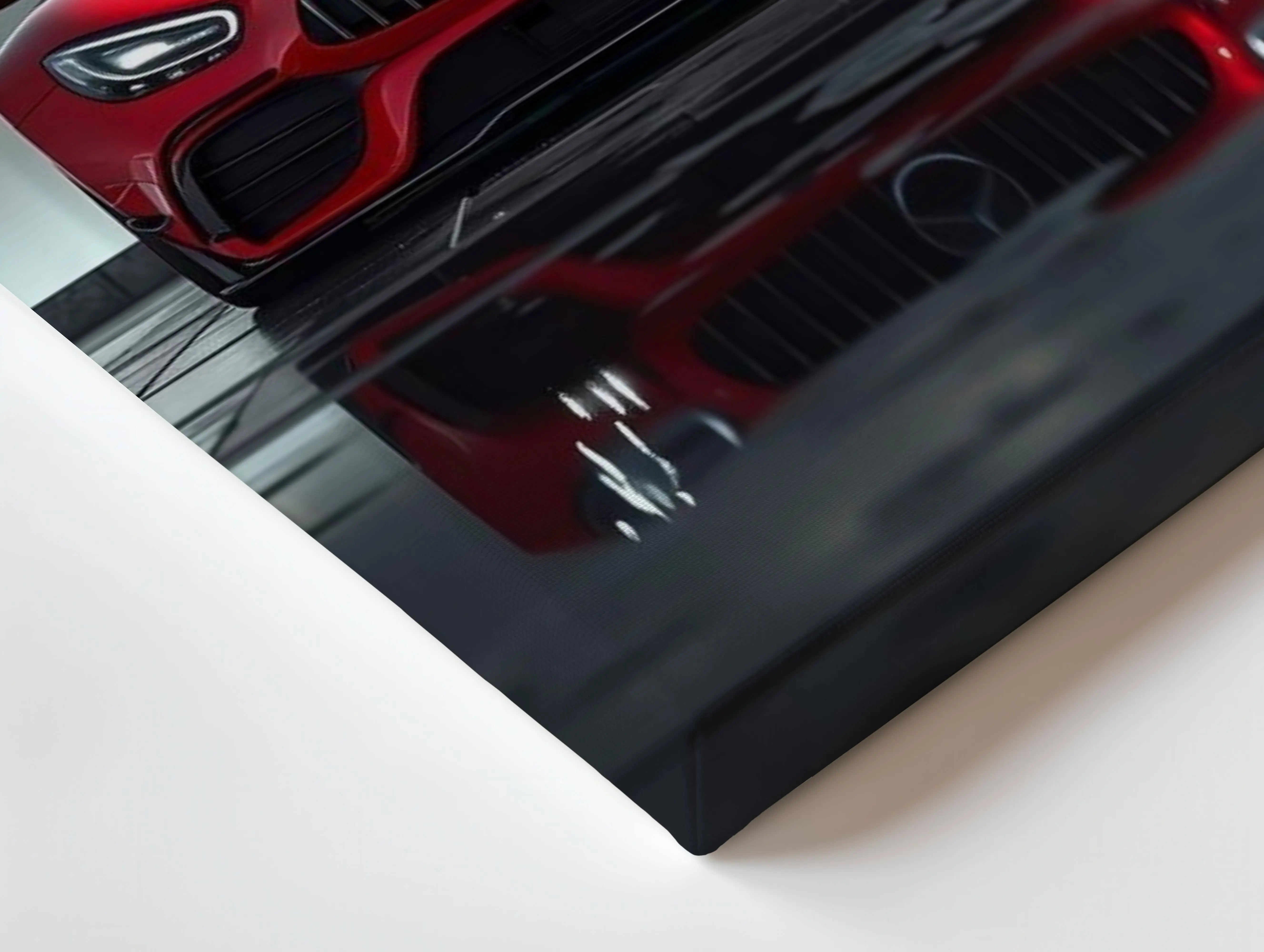 Mercedes AMG GT Power Reflection – 4K Ultra Wrap Frame Wall Art in Pakistan | IBRELIA™ IBRELIA