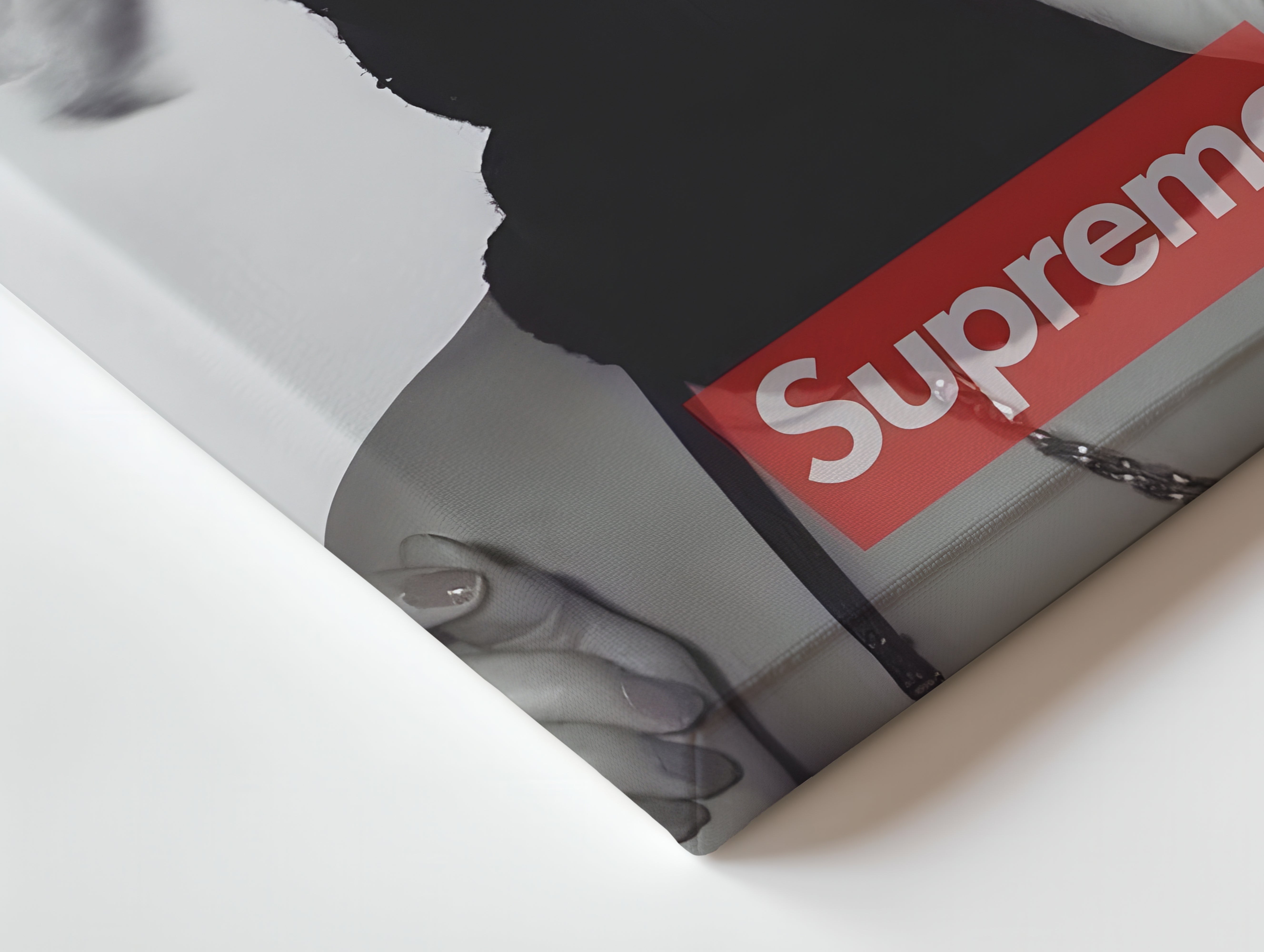 High Street Rebel Mask Art – 4K Ultra Wrap Frame Wall Art in Pakistan | IBRELIA™