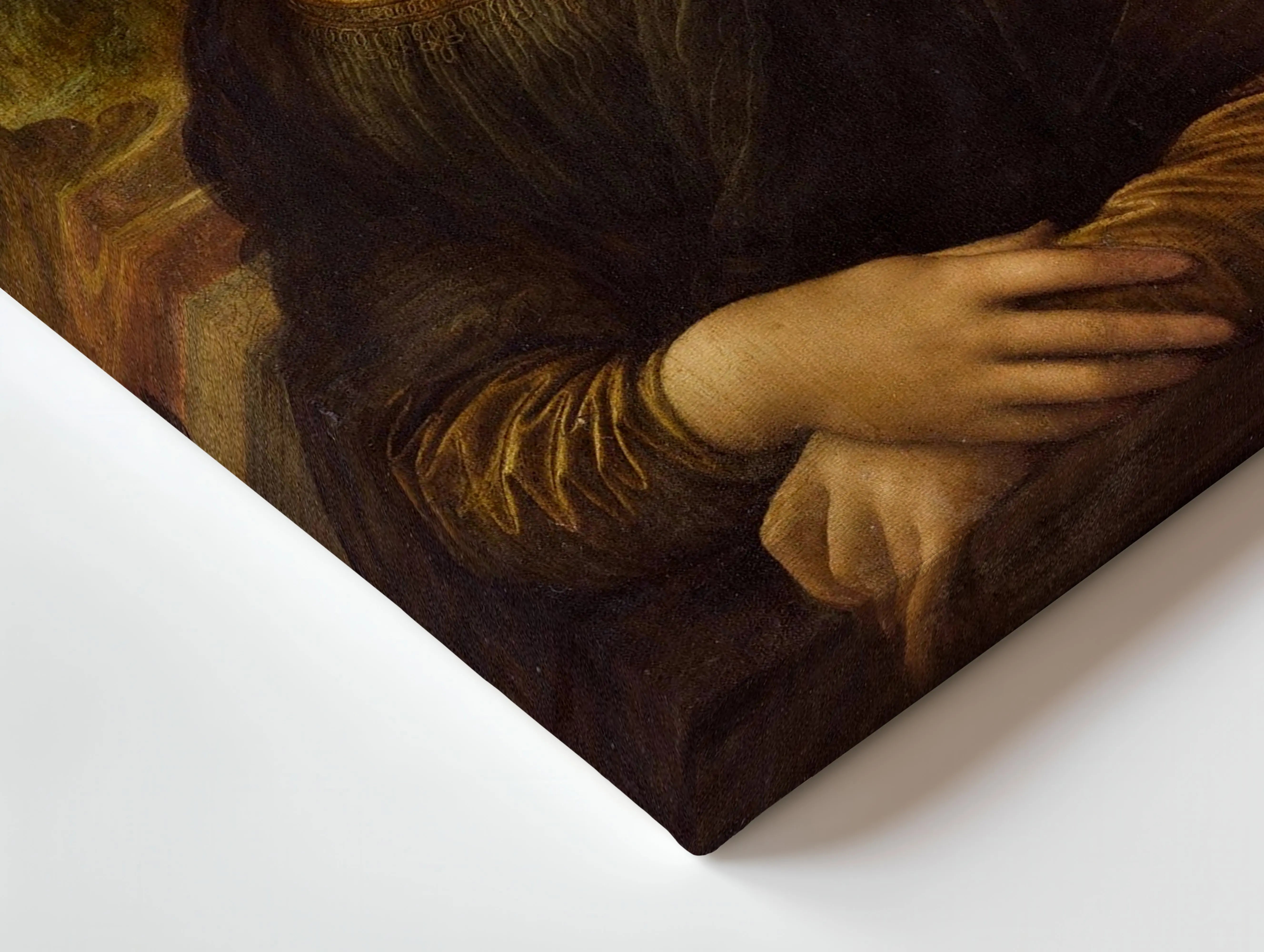 Mona Lisa Renaissance Noir Art – Timeless Classic Wall Art | 4K Ultra Wrap Frame Wall Art in Pakistan | IBRELIA™ IBRELIA