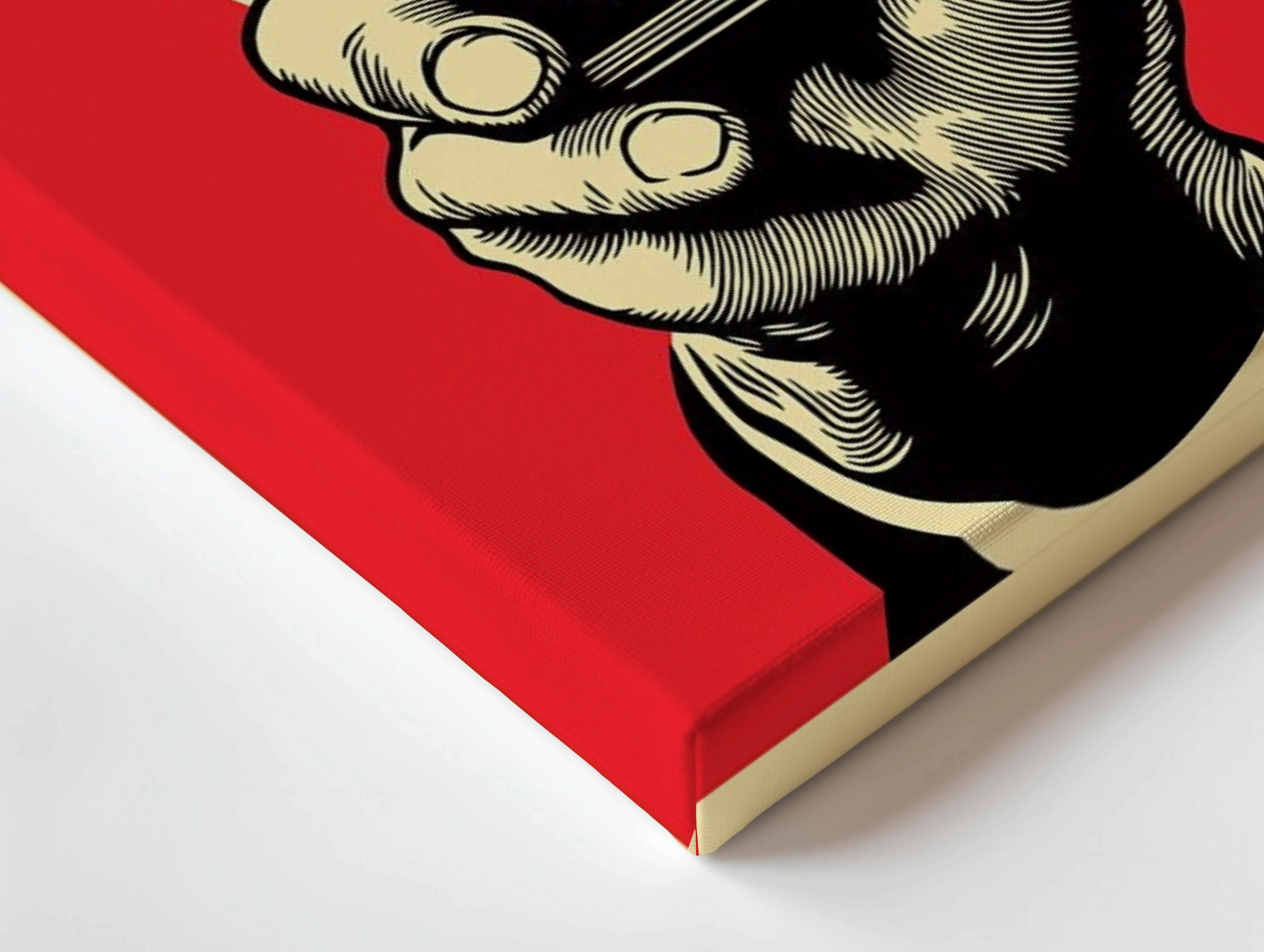 Smoke ’Em While You Got ’Em – Vintage Propaganda Lighter Art | 4K Ultra Wrap Frame Wall Art in Pakistan | IBRELIA™ IBRELIA