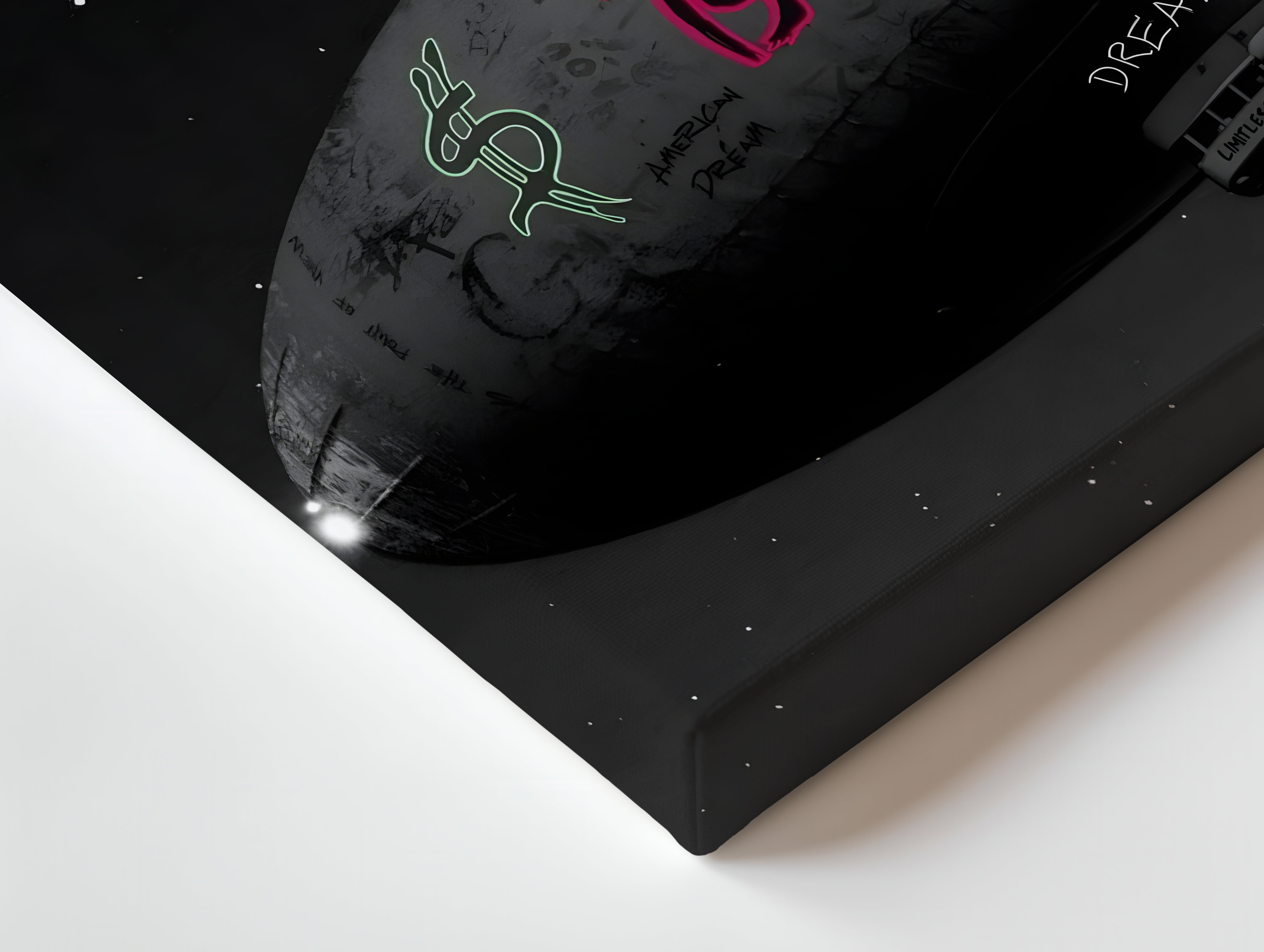 The World Is Yours Graffiti Dream Art – 4K Ultra Wrap Frame Wall Art in Pakistan | IBRELIA™