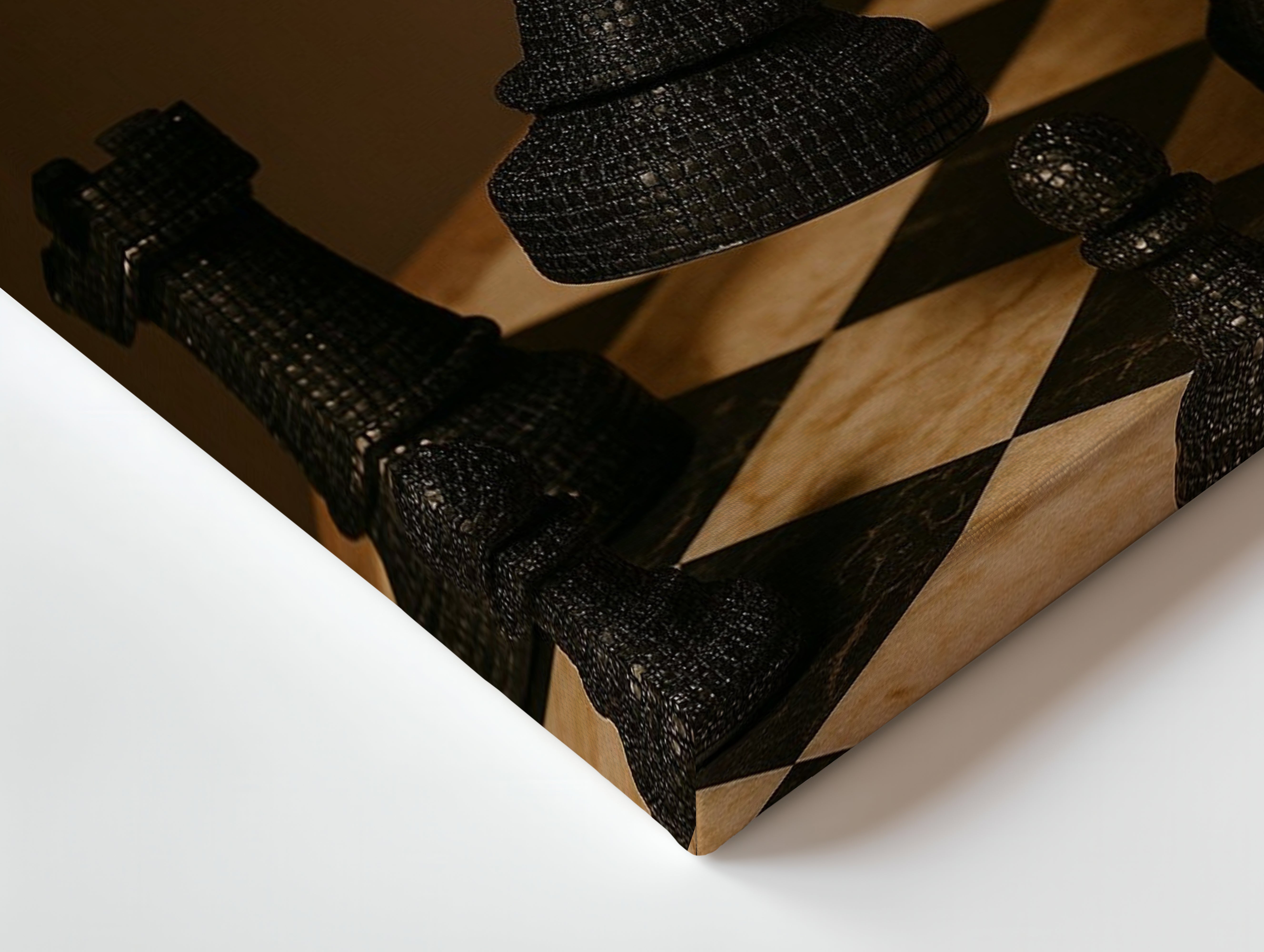 Queen’s Move Strategy Art – 4K Ultra Wrap Frame Wall Art in Pakistan | IBRELIA™