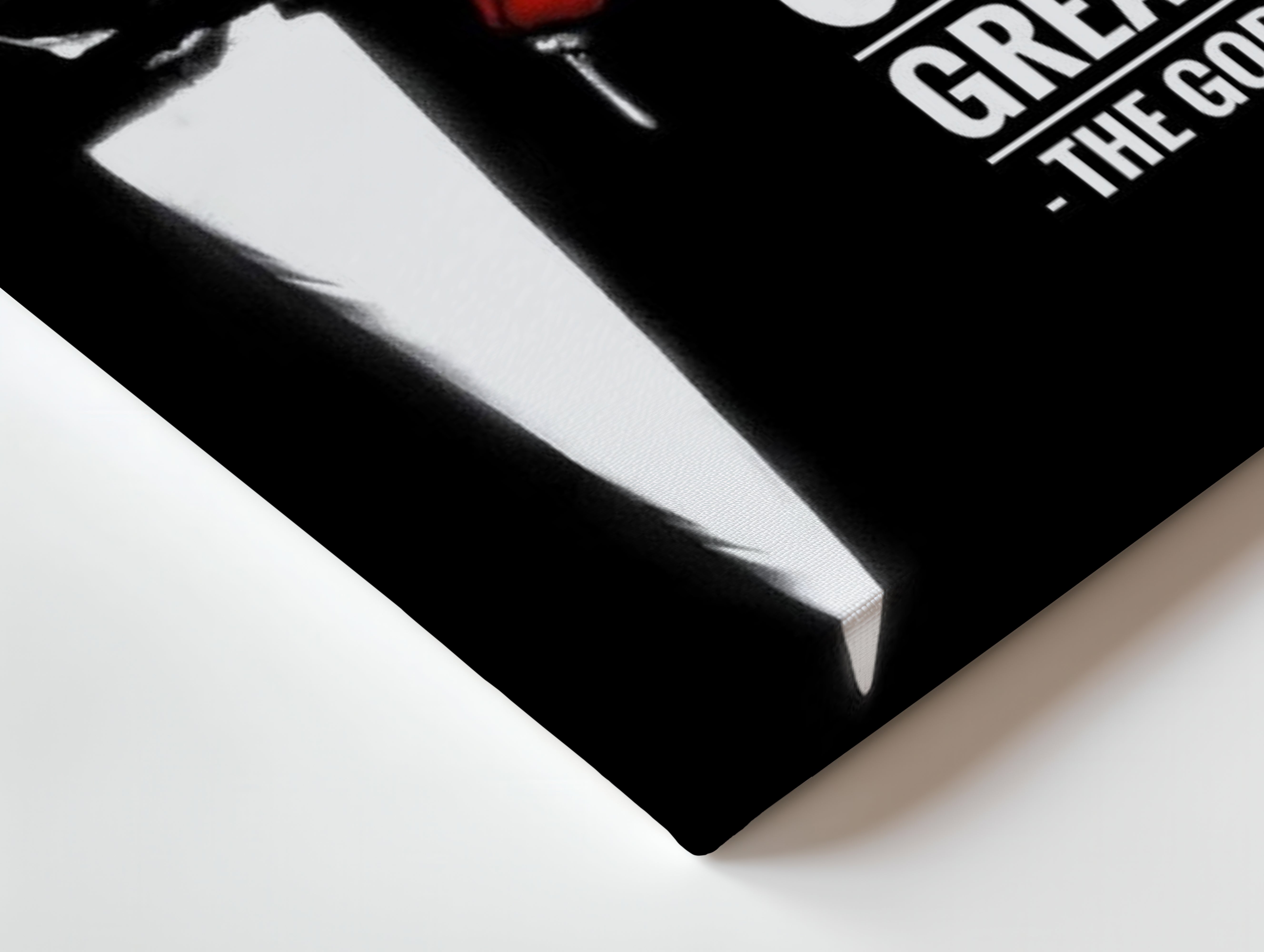 Great Men Grow Great – The Godfather Quote Art | 4K Ultra Wrap Frame Wall Art in Pakistan | IBRELIA™