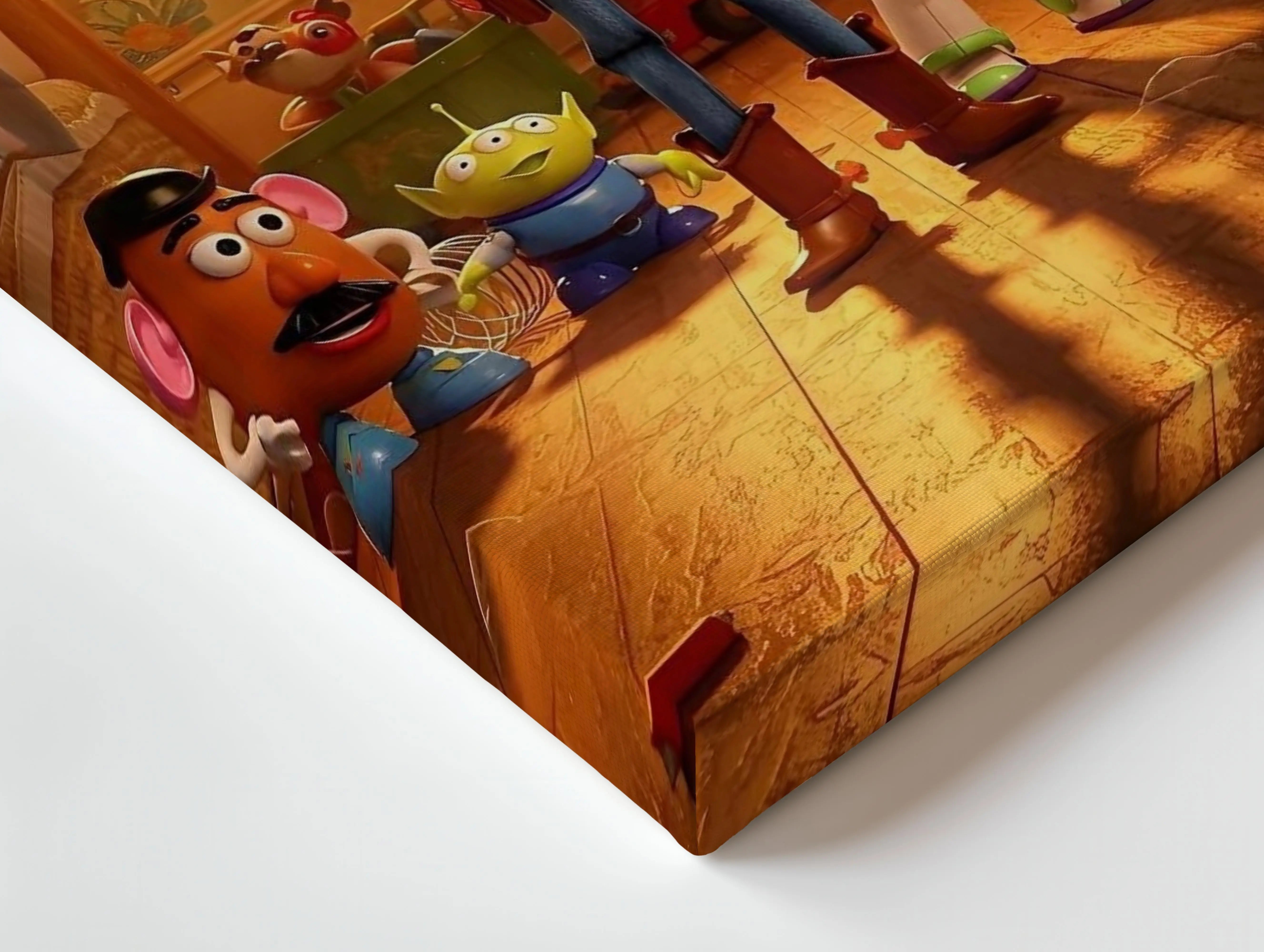 Toy Room Legends – Animated Friendship Pop Culture Art | 4K Ultra Wrap Frame Wall Art in Pakistan | IBRELIA™ IBRELIA