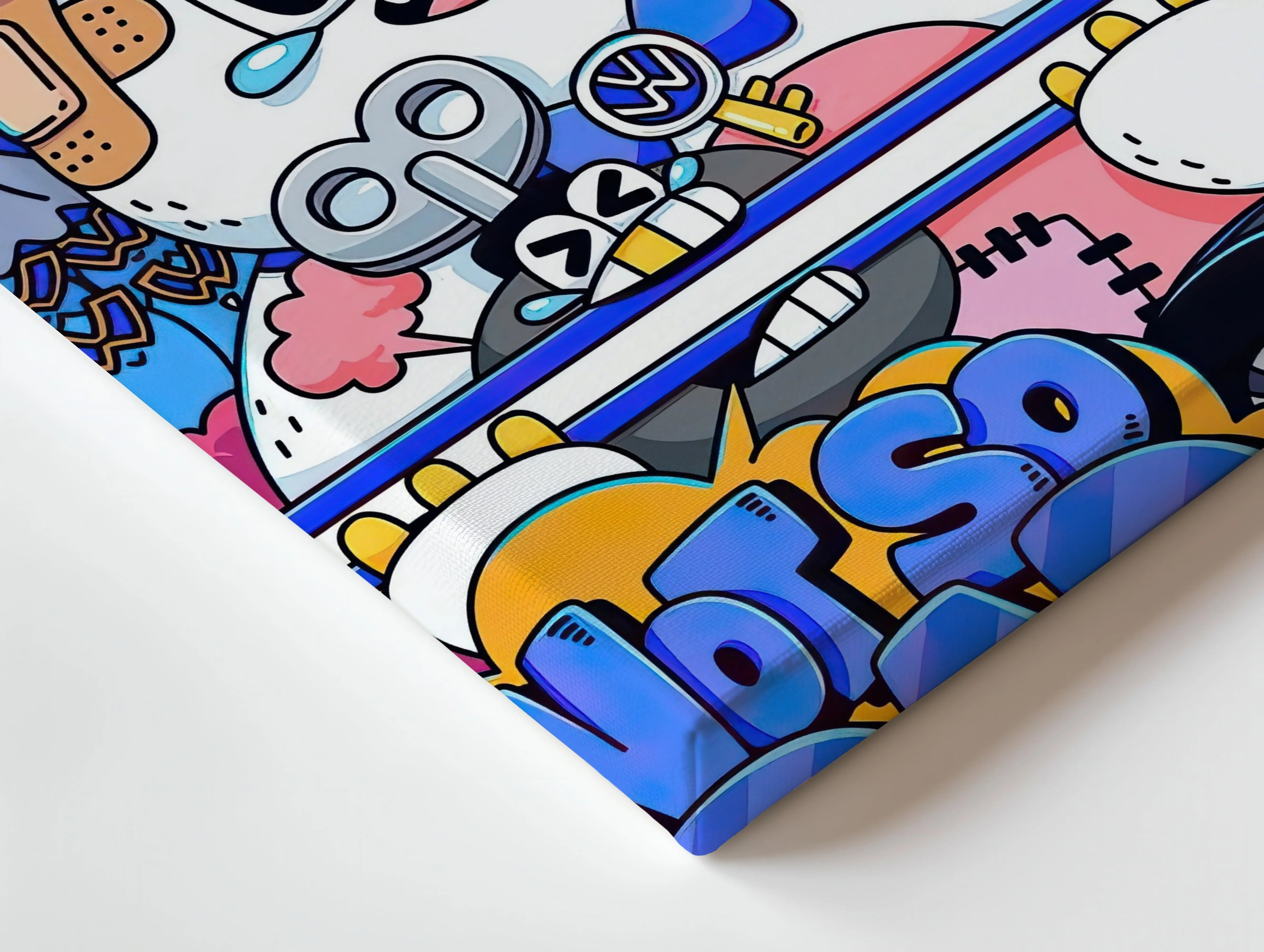 This Is Not Drug Pop Graffiti Art – 4K Ultra Wrap Frame Wall Art in Pakistan | IBRELIA™ IBRELIA
