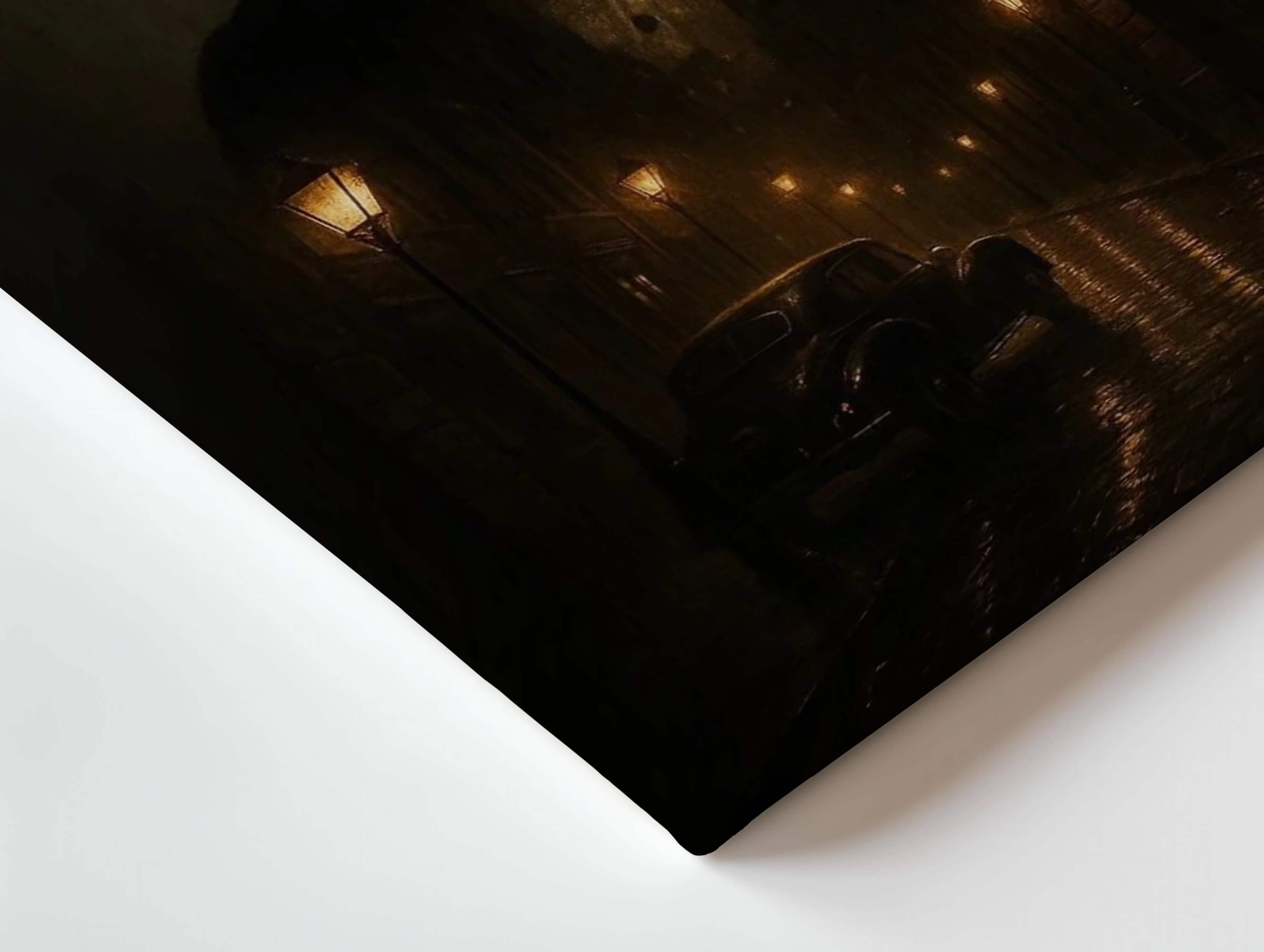 The Godfather Dark Portrait Noir Art – 4K Ultra Wrap Frame Wall Art in Pakistan | IBRELIA™ IBRELIA