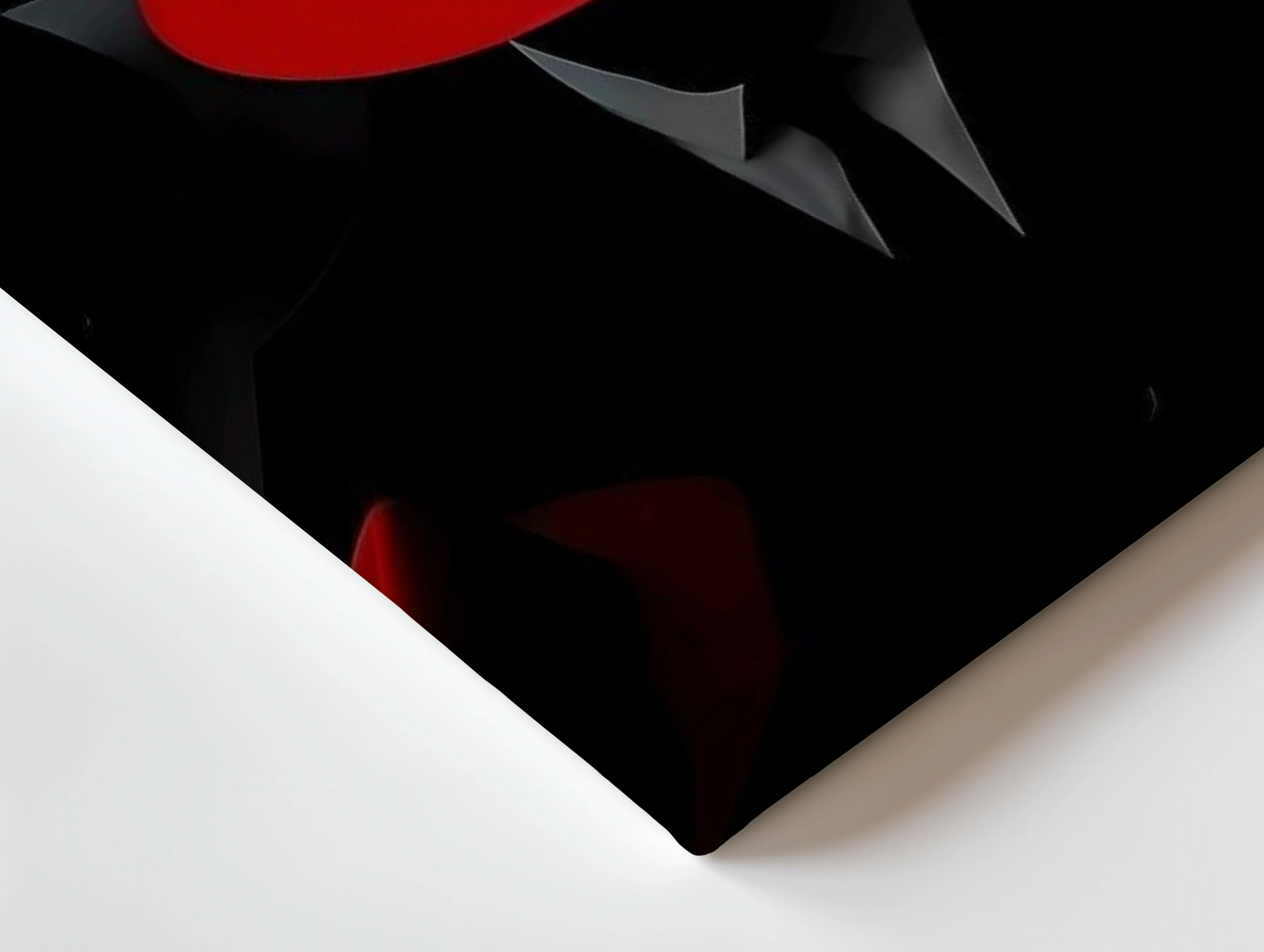 The Red Hat Statement – 4K Ultra Wrap Frame Wall Art in Pakistan | IBRELIA™ IBRELIA