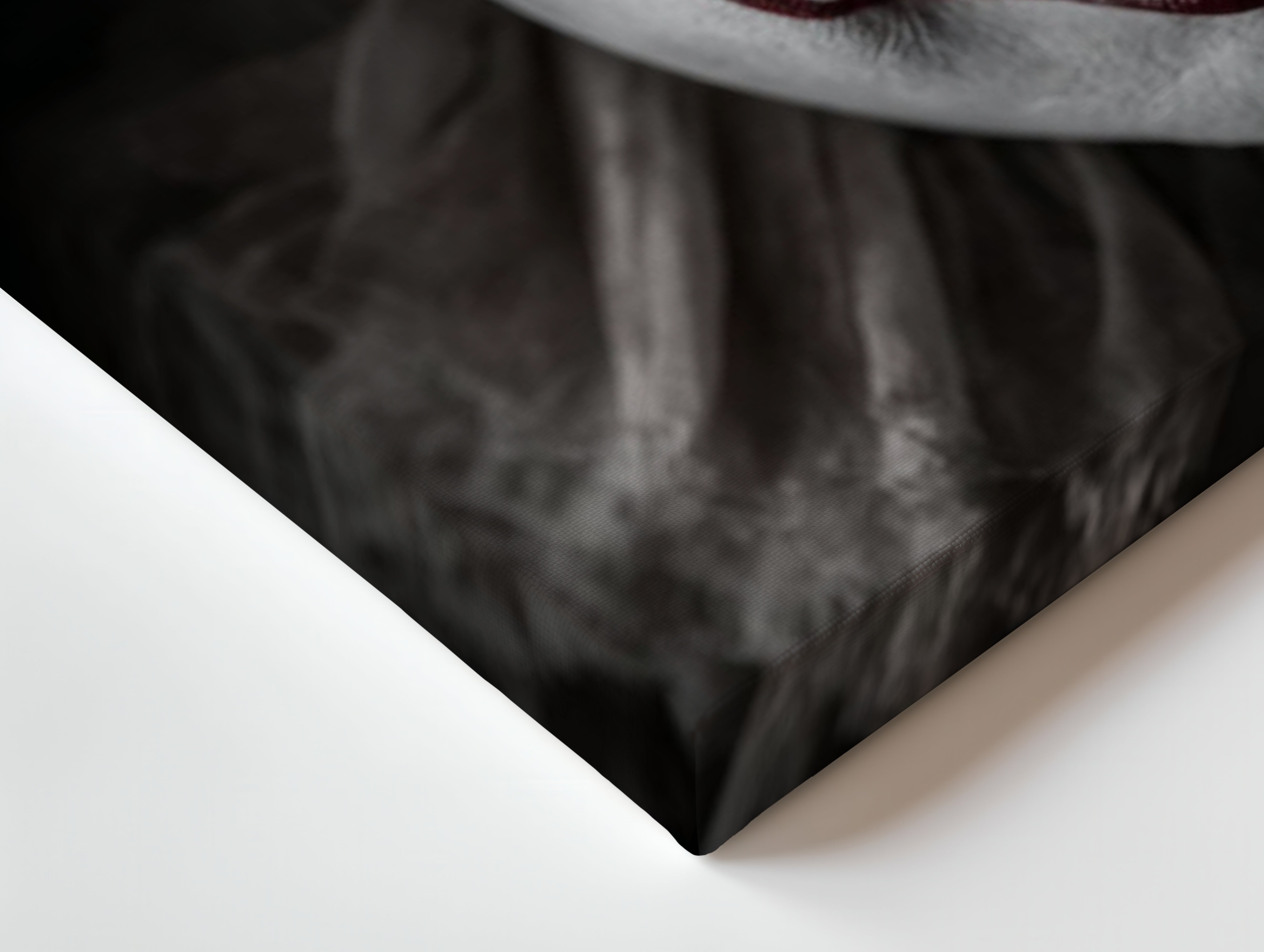 Crimson Gaze Apparition – Dark Cinematic Horror Portrait | 4K Ultra Wrap Frame Wall Art in Pakistan | IBRELIA™