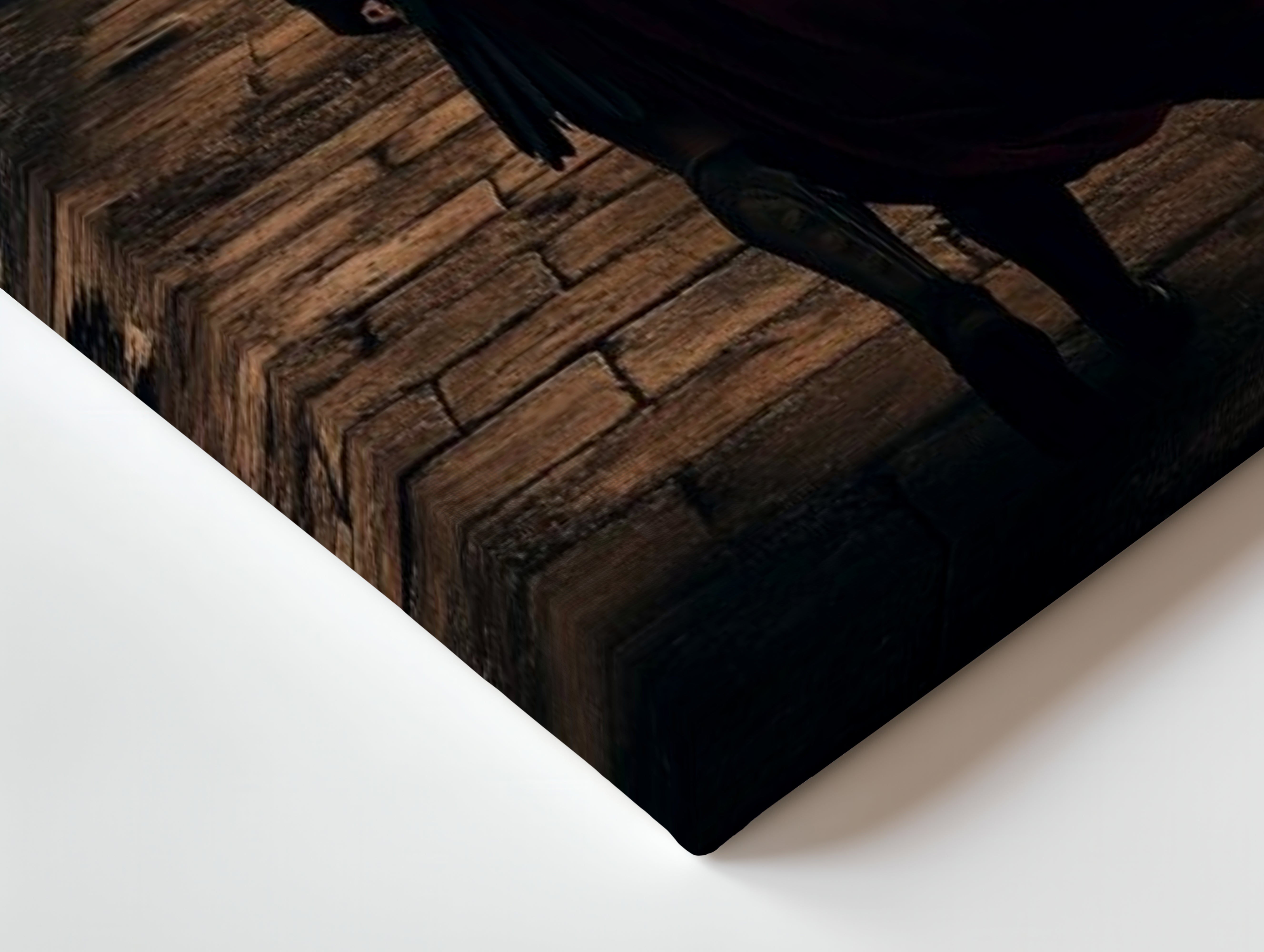 Spartan Ascension Art – Dark Cinematic Roman Warrior Wall Art | 4K Ultra Wrap Frame Wall Art in Pakistan | IBRELIA™