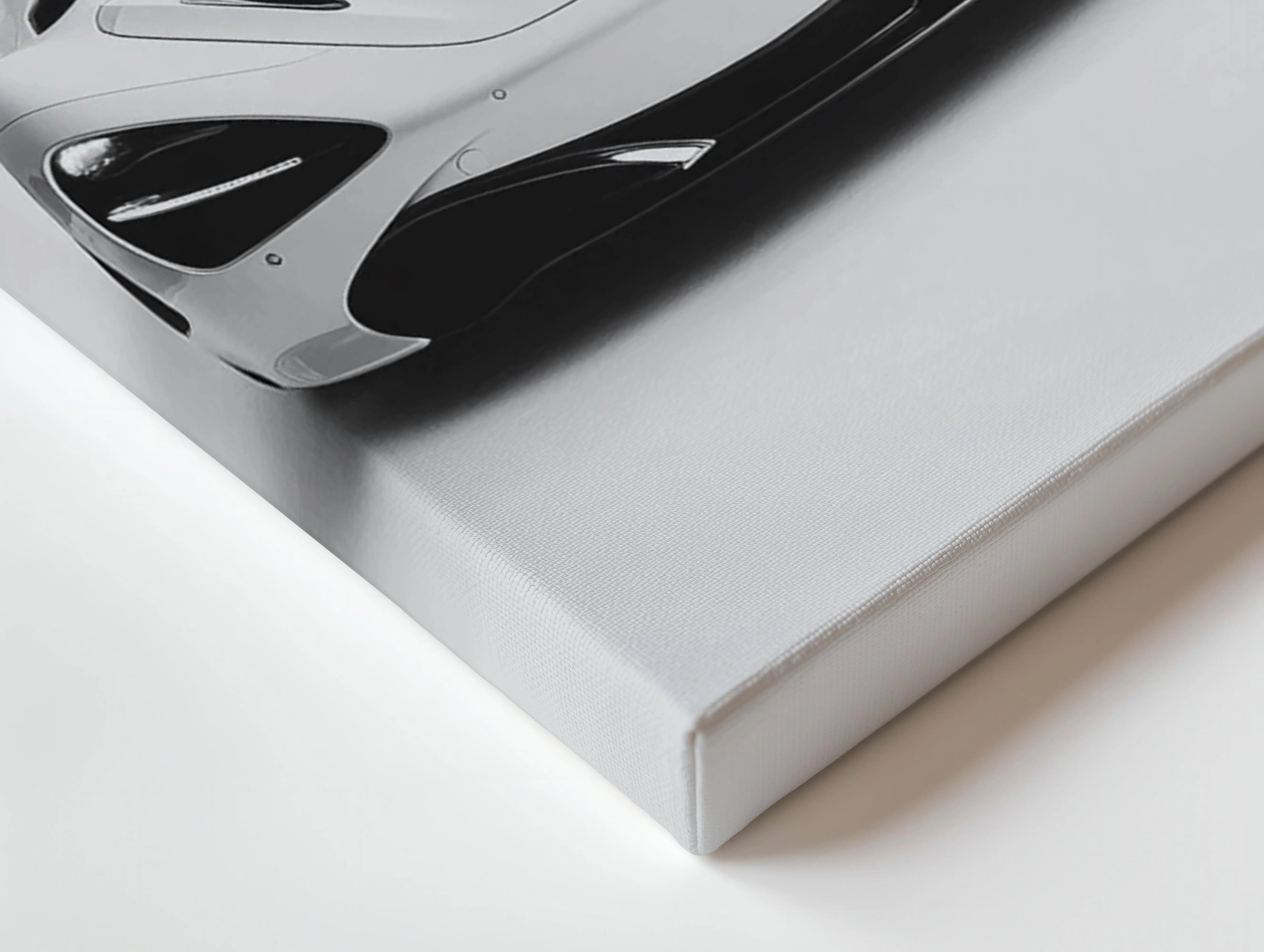 McLaren Minimal Front View Wall Art – Luxury Supercar Poster | 4K Ultra Wrap Frame Wall Art in Pakistan | IBRELIA™ IBRELIA