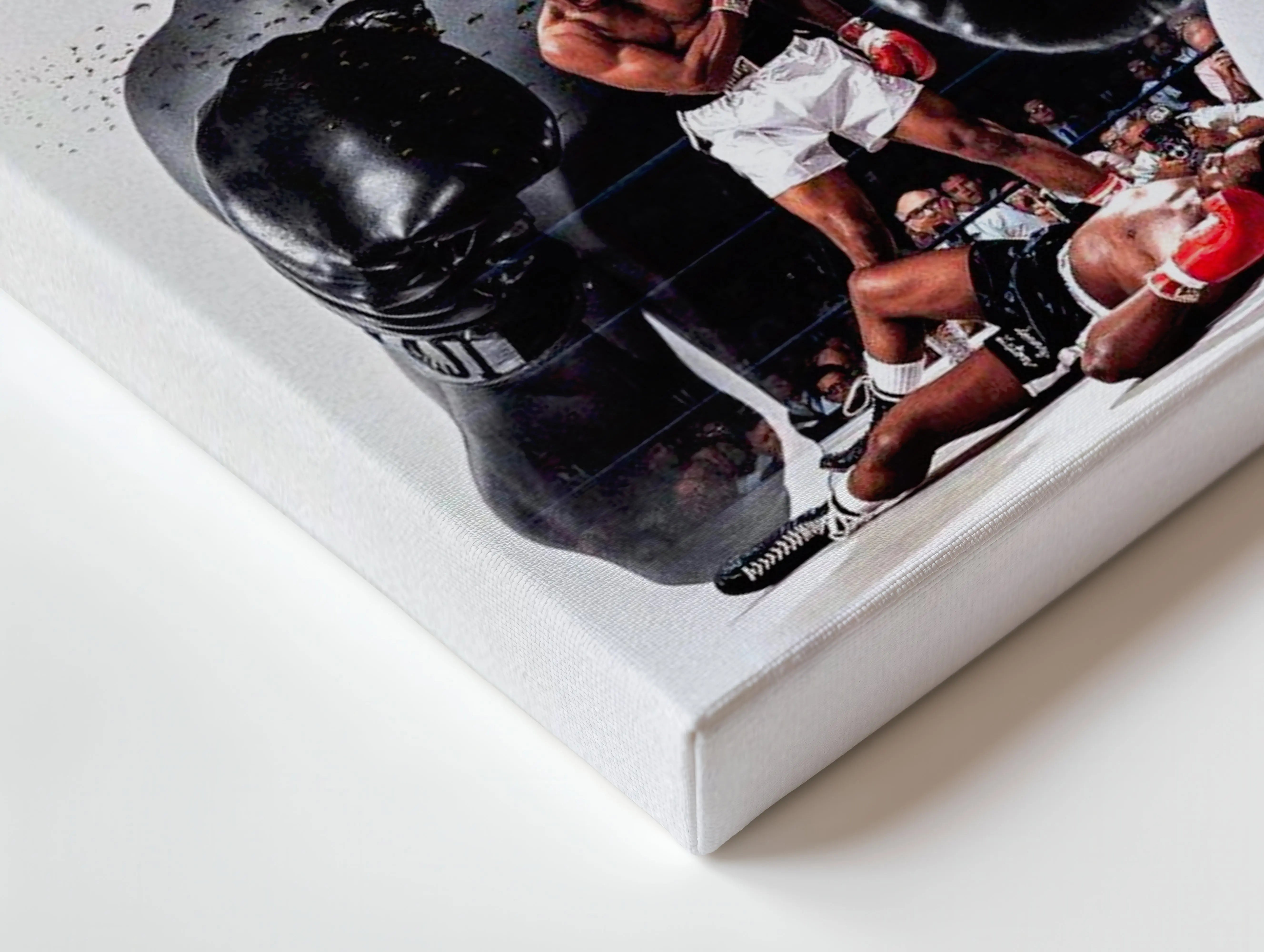Muhammad Ali Motivation Wall Art – “It’s Not Over Until I Win” Canvas Frame | Boxing Quote Poster Pakistan | IBRELIA™ IBRELIA