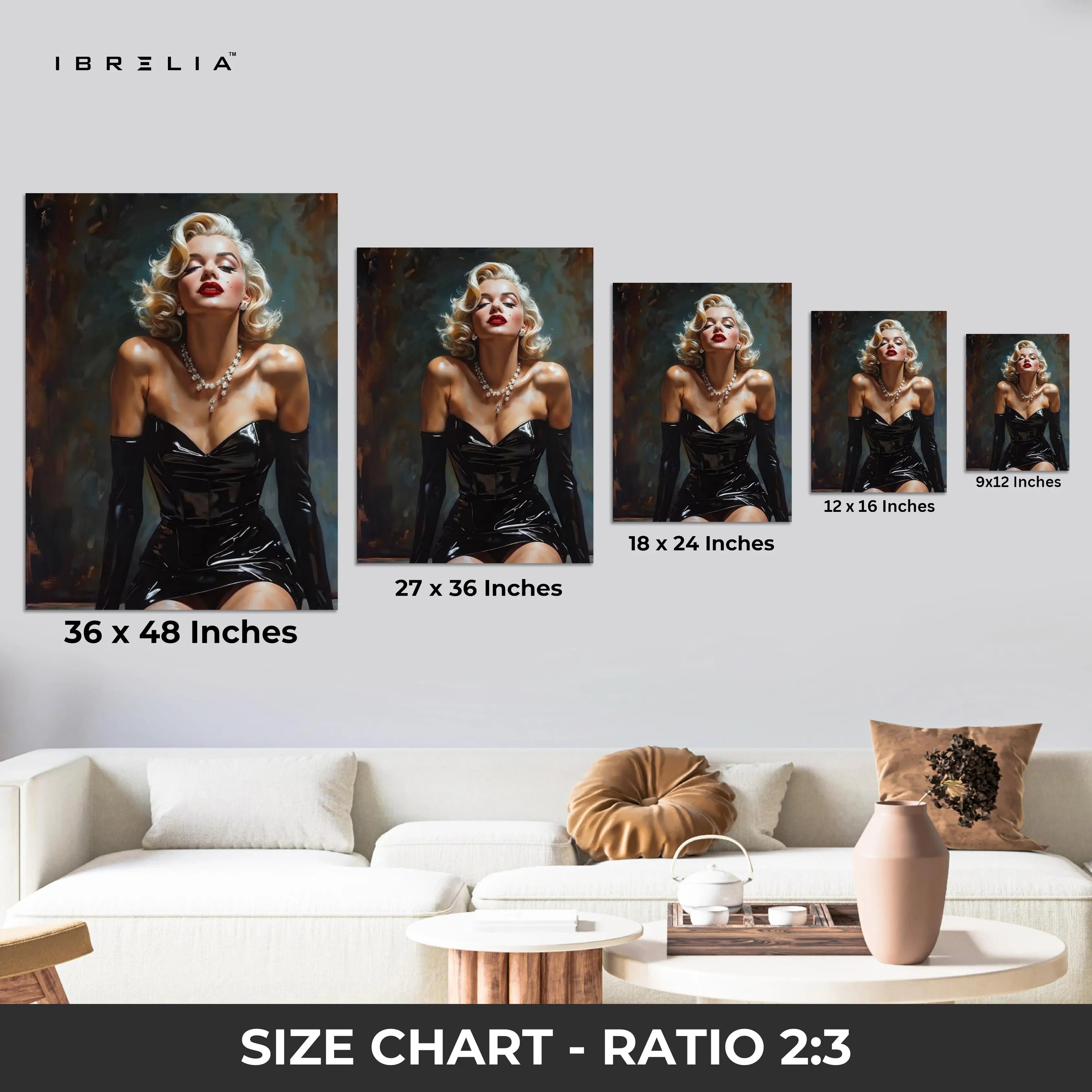 Vintage Hollywood Glamour Art – 4K Ultra Wrap Frame Wall Art in Pakistan | IBRELIA™ IBRELIA