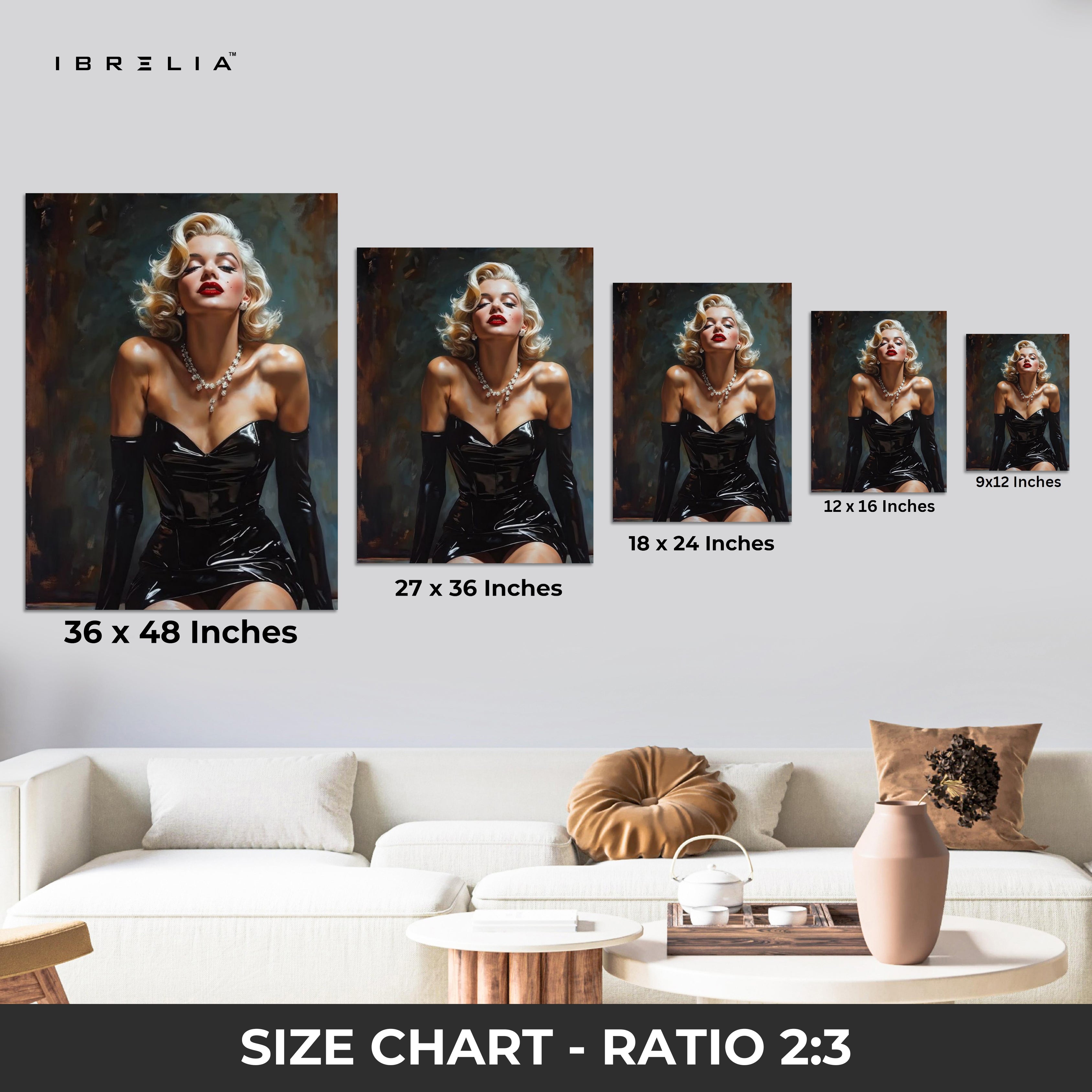 Vintage Hollywood Glamour Art – 4K Ultra Wrap Frame Wall Art in Pakistan | IBRELIA™
