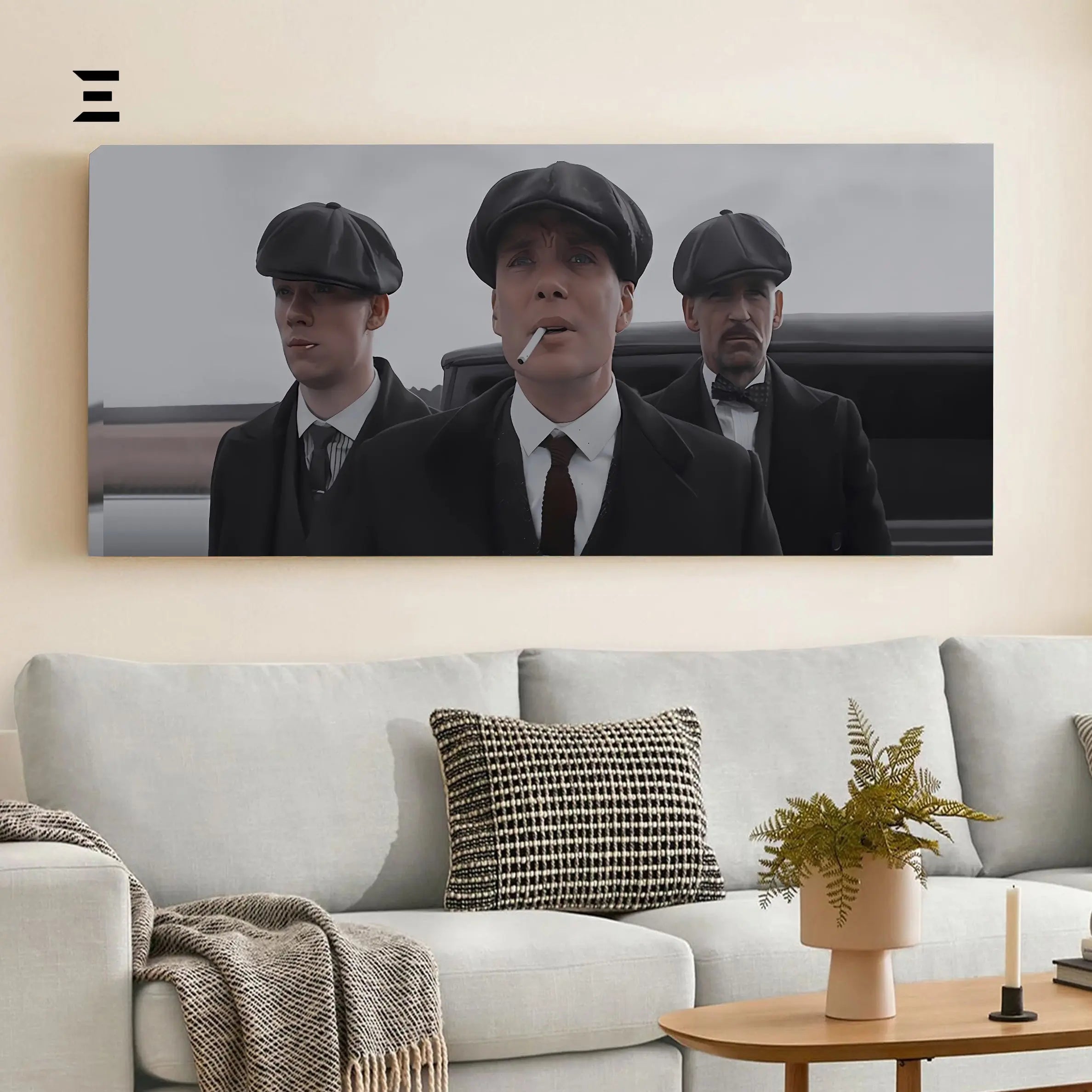 Ultra Wide Wall Art – Peaky Gang Street Vintage Edition | IBRELIA™ IBRELIA