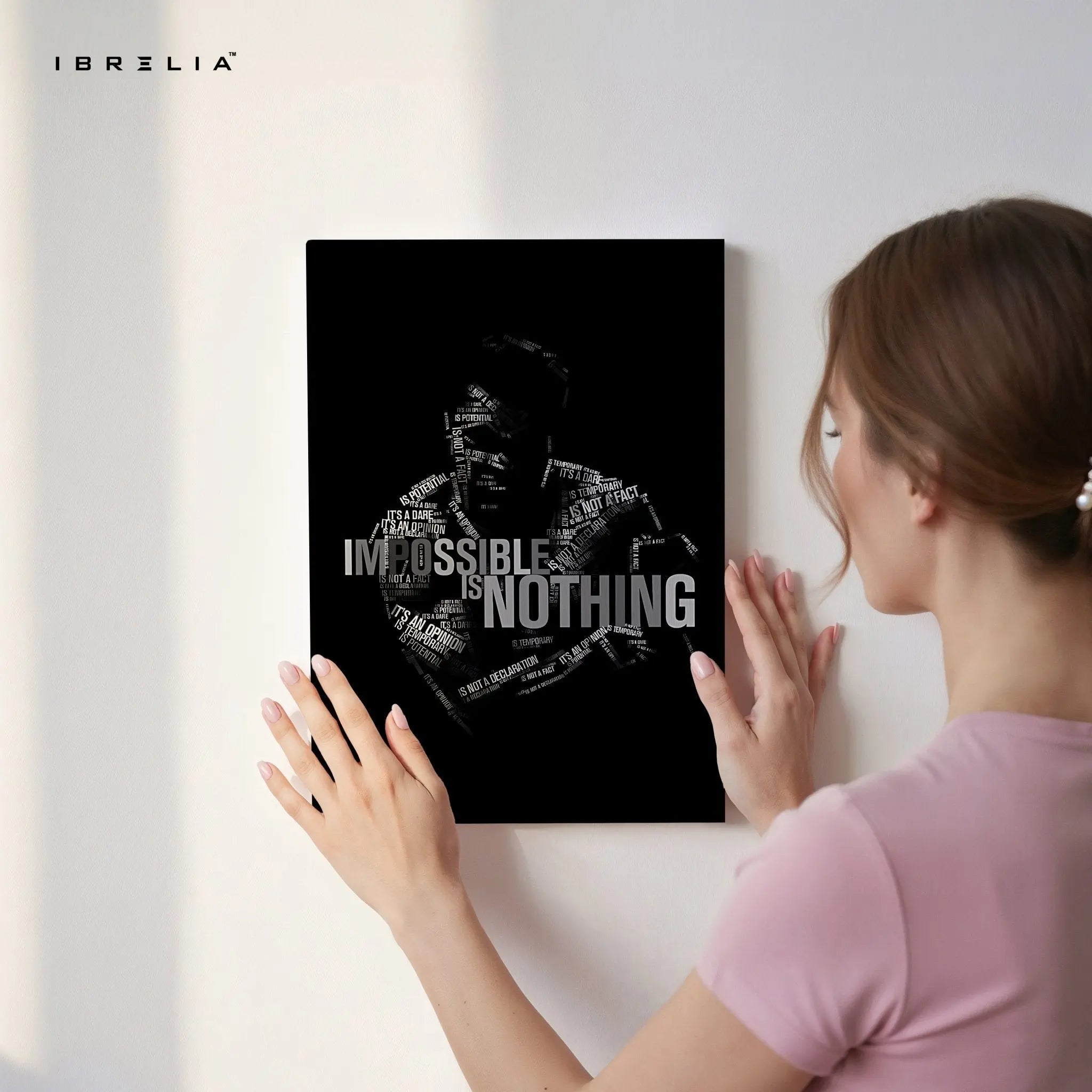 Muhammad Ali – Impossible Is Nothing 4K Ultra Wrap Frame Wall Art in Pakistan | IBRELIA™ - IBRELIA