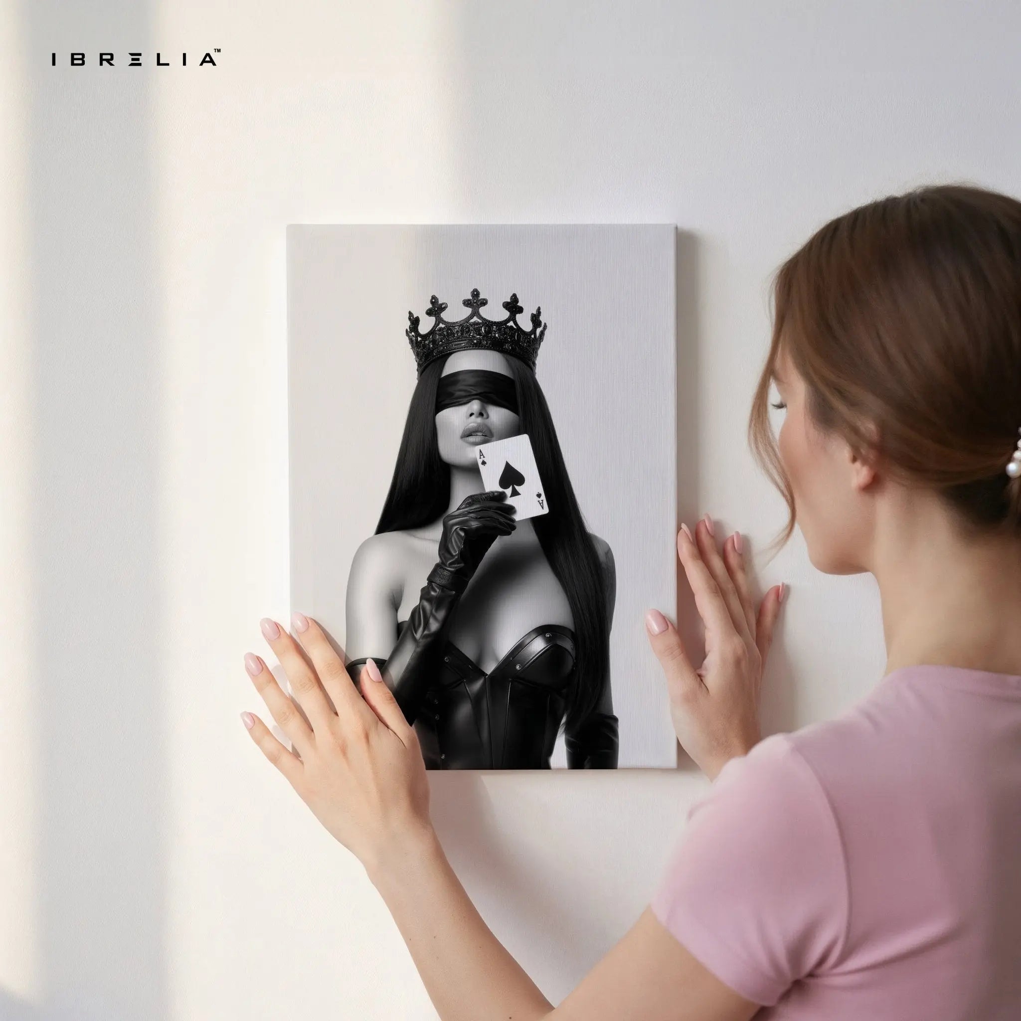 Ace Queen Wall Frame | 4K Ultra Wrap Frame Wall Art in Pakistan | IBRELIA™ - IBRELIA